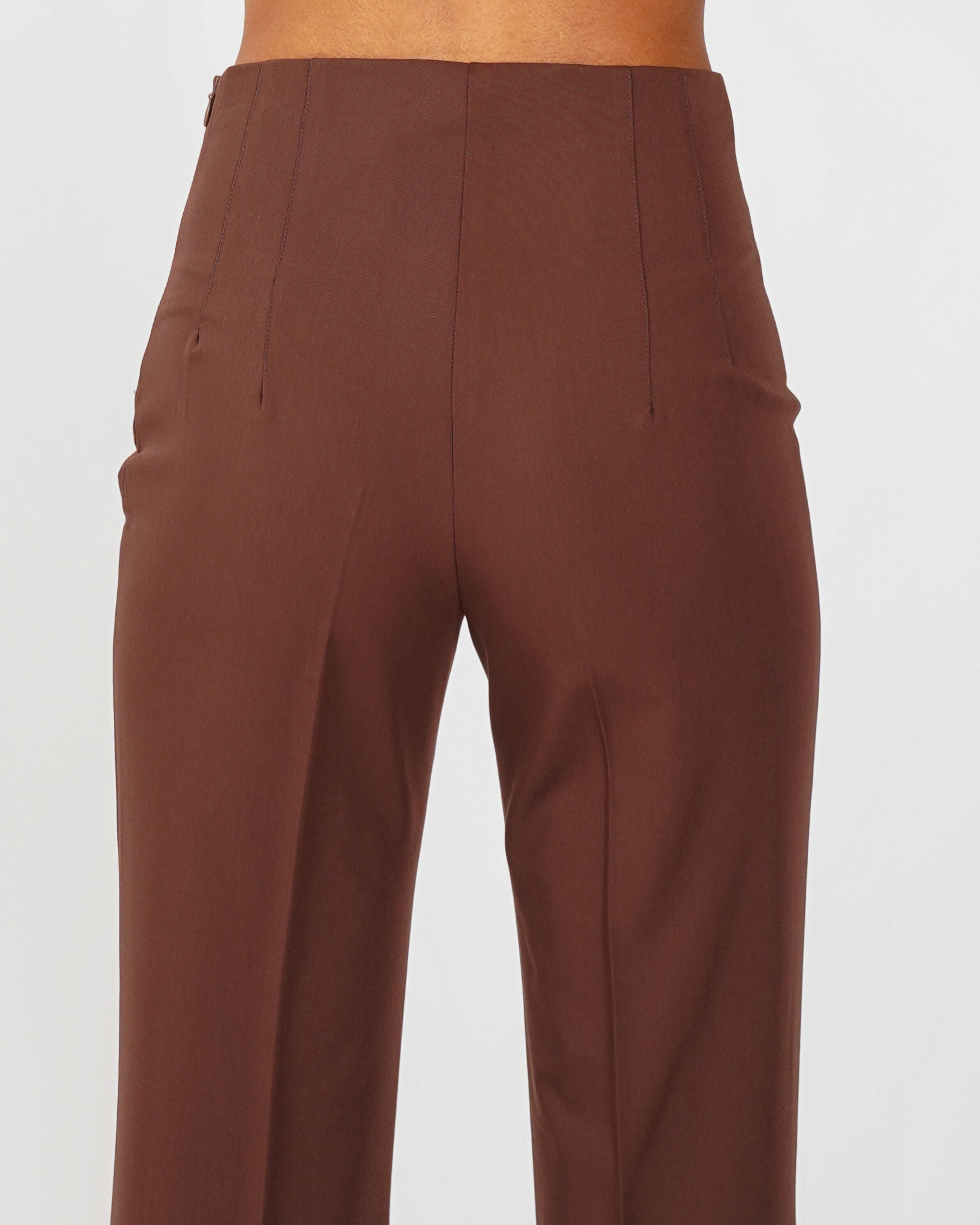 Pantaloni slim fit con spacco sul fondo - Zodiaco