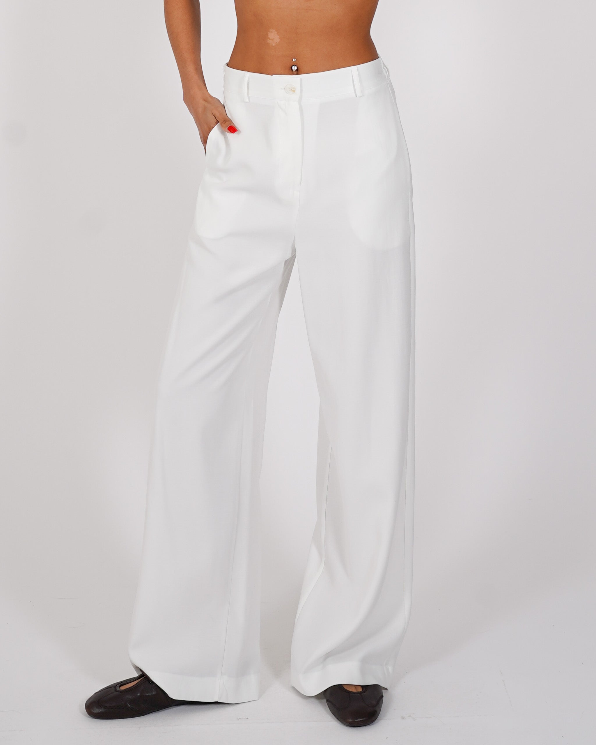 Pantaloni regular fit gamba larga - Affettuosa