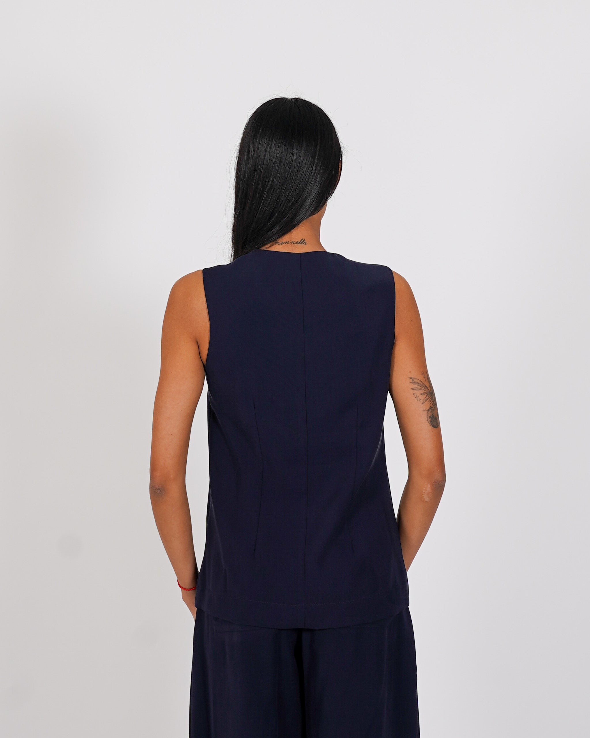 Gilet over monopetto - Diamante