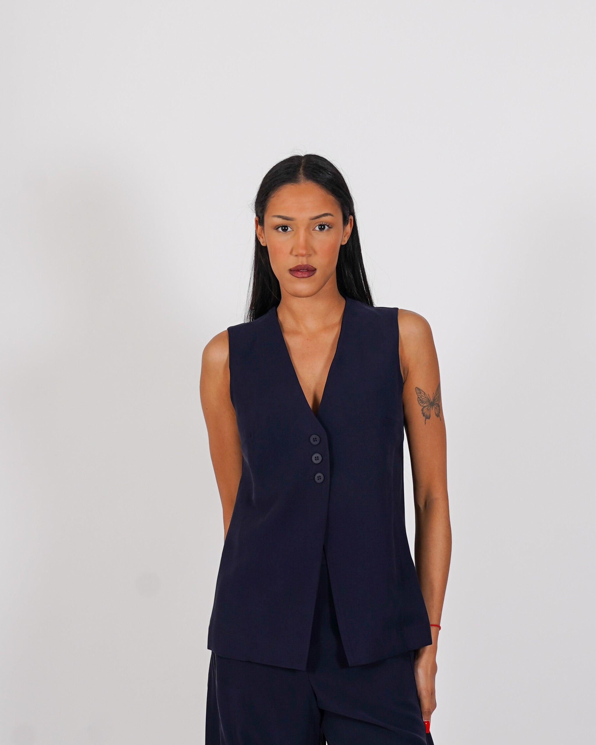 Gilet over monopetto - Diamante