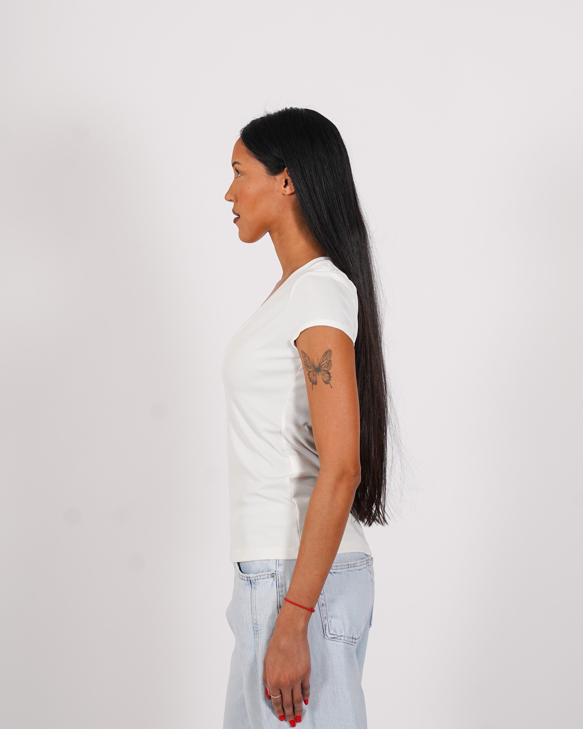 Shirt scollo a v regular fit - Danica