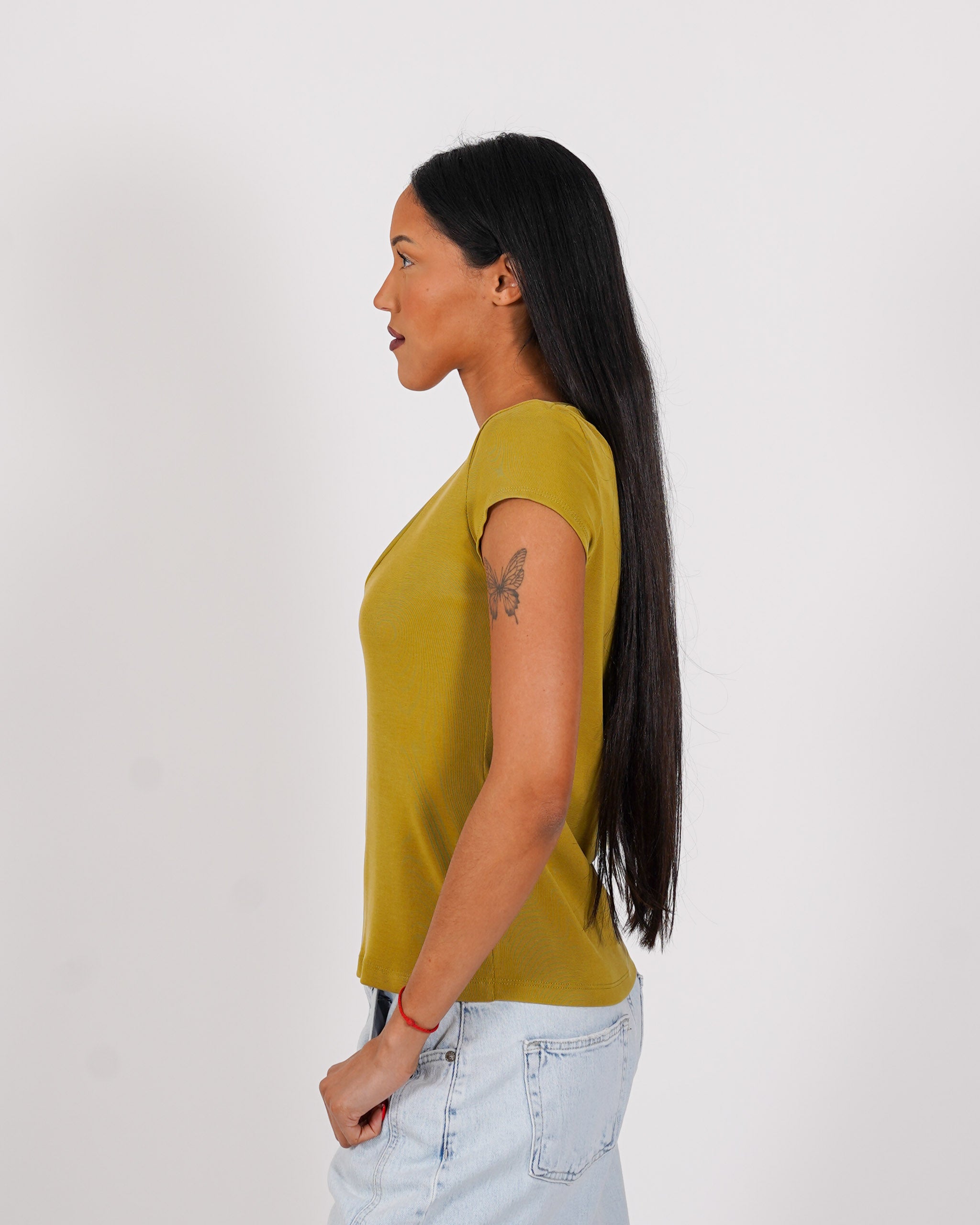 Shirt scollo a v regular fit - Danica