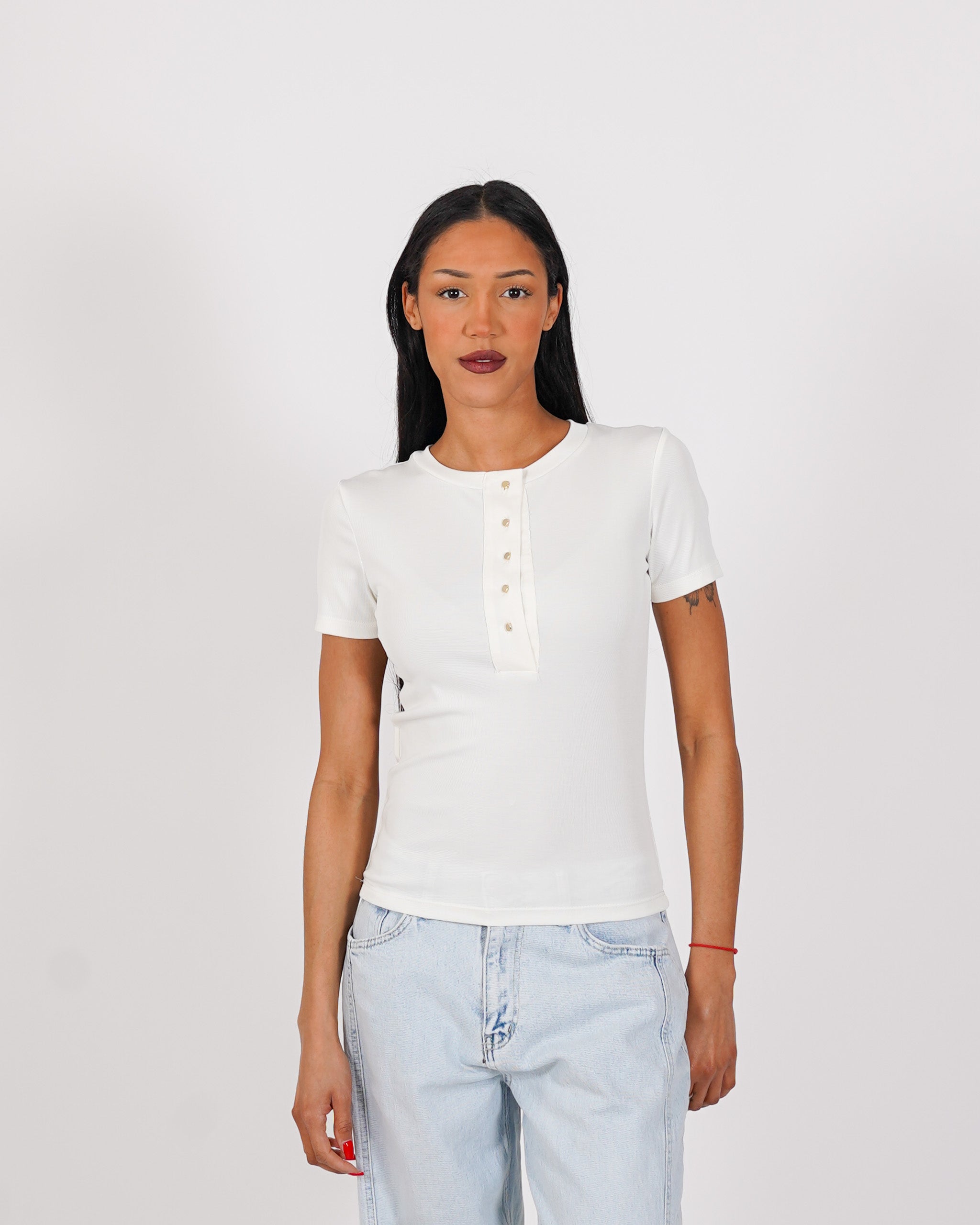 Shirt serafino slim fit - Sonia