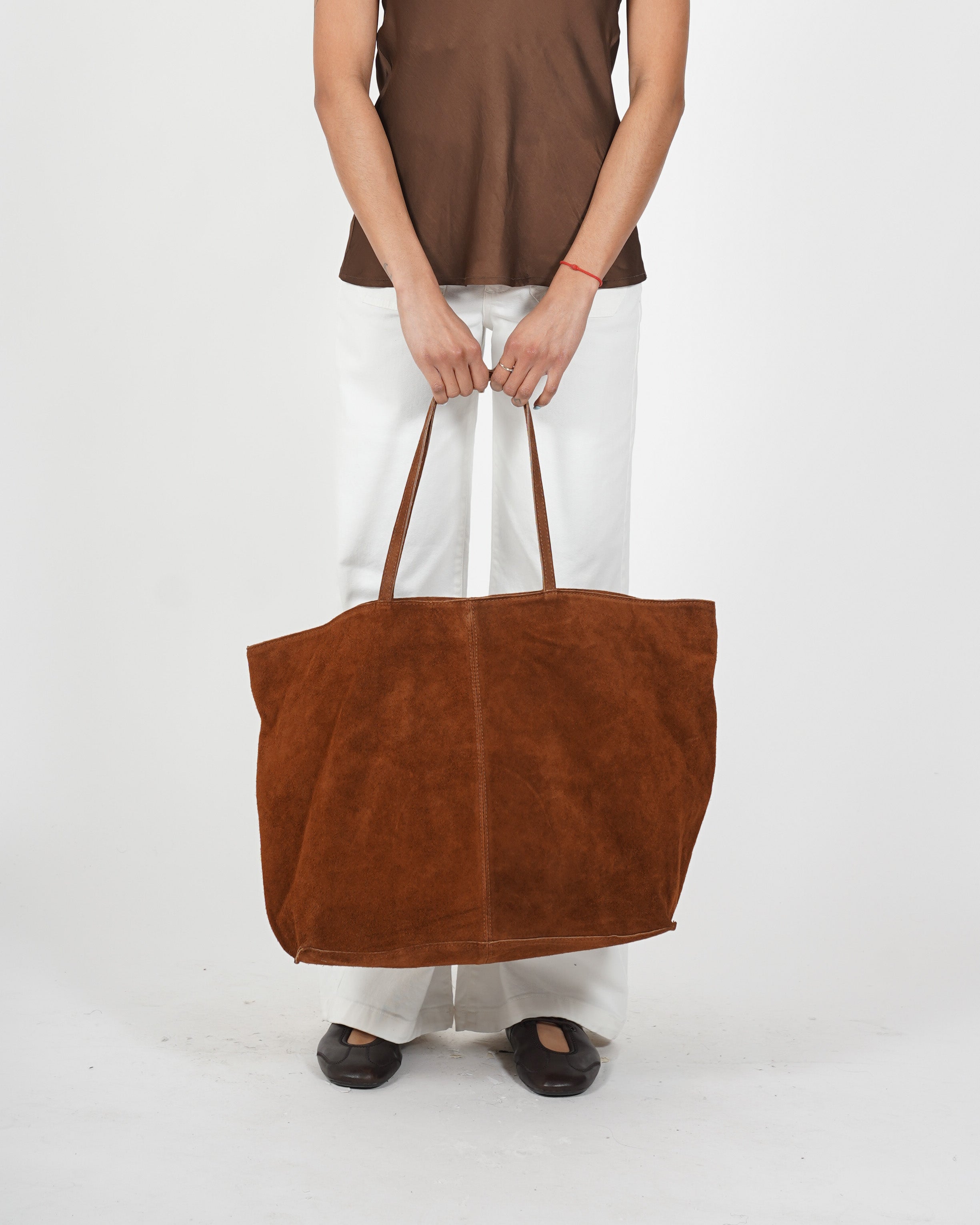 Big bag in crosta vintage - Xaba