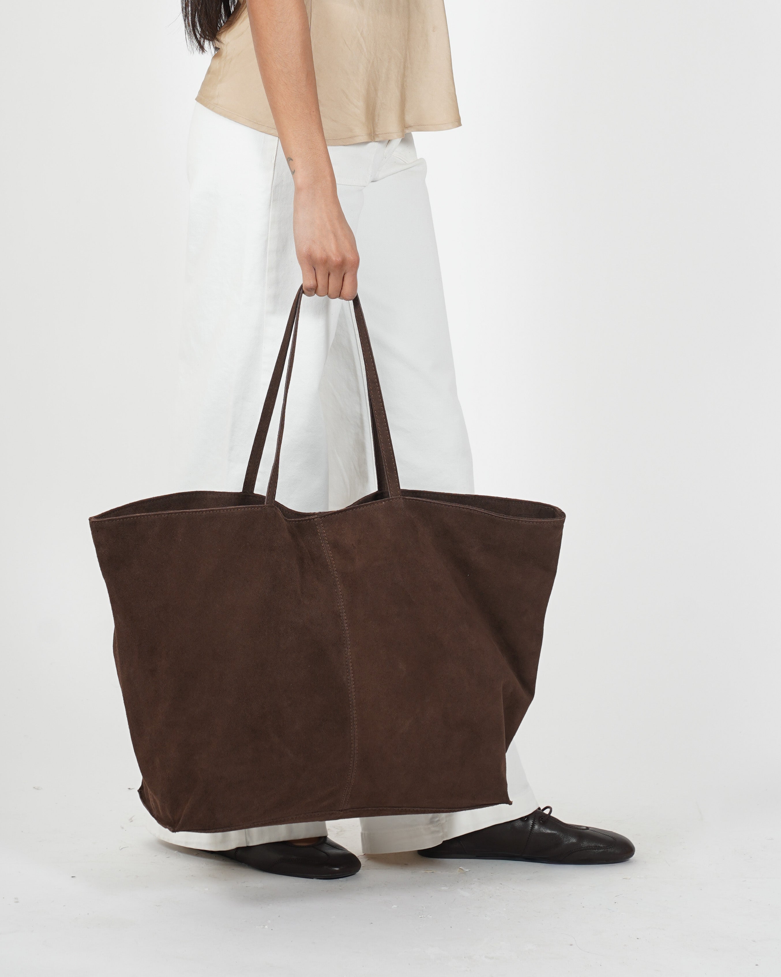 Big bag in crosta vintage - Xaba