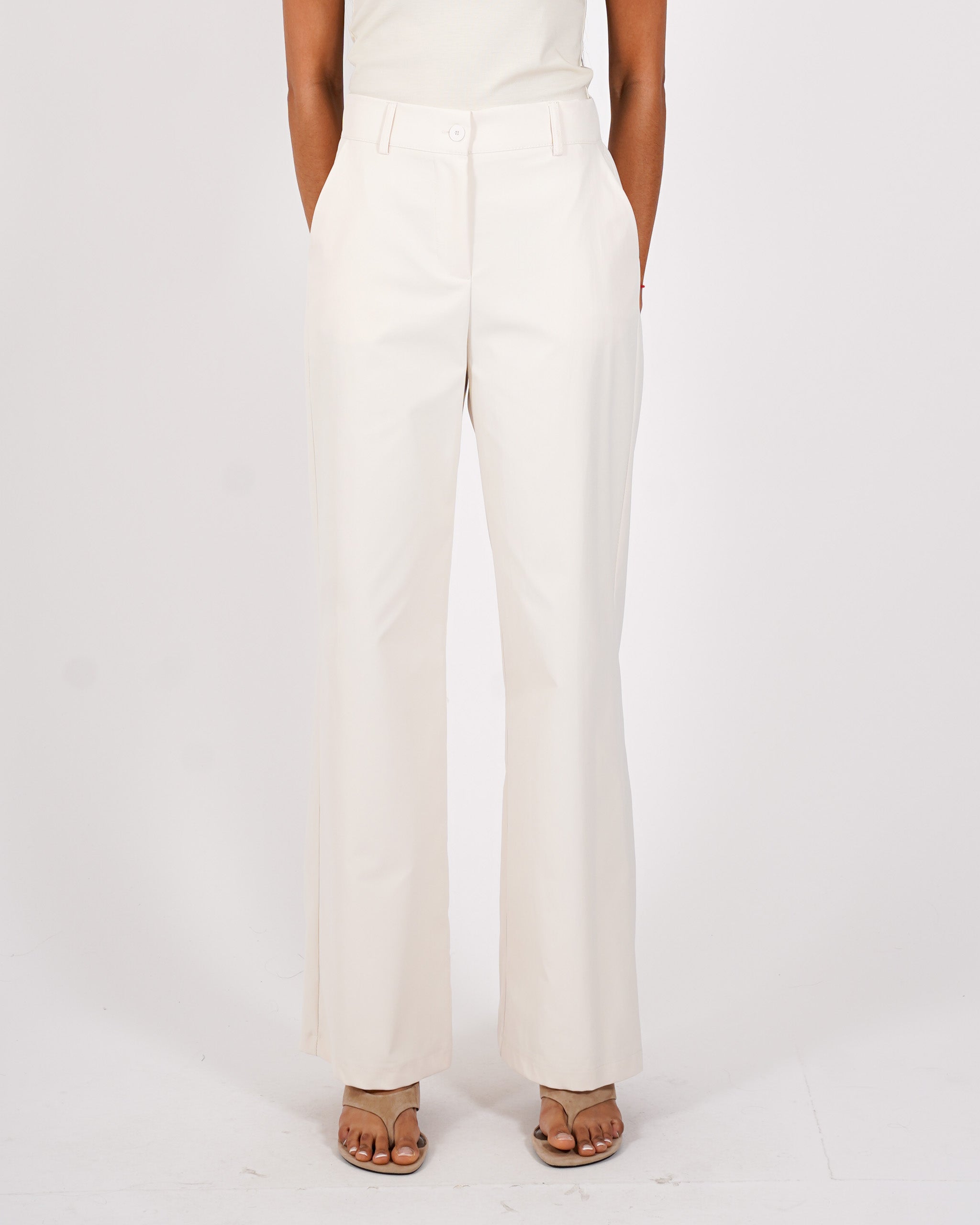 Pantaloni palazzo vita alta - Sandra