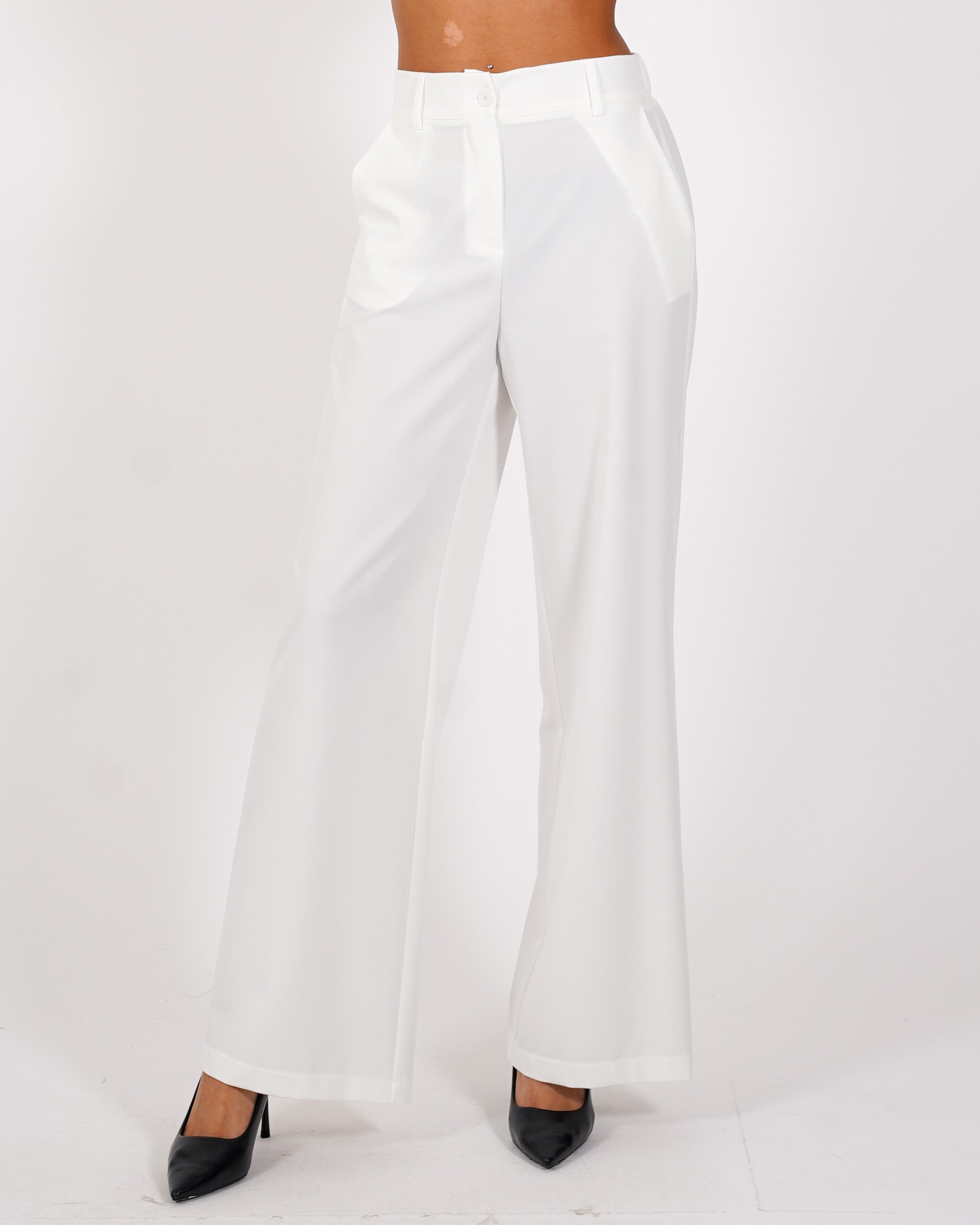 Pantaloni palazzo vita alta - Sandra