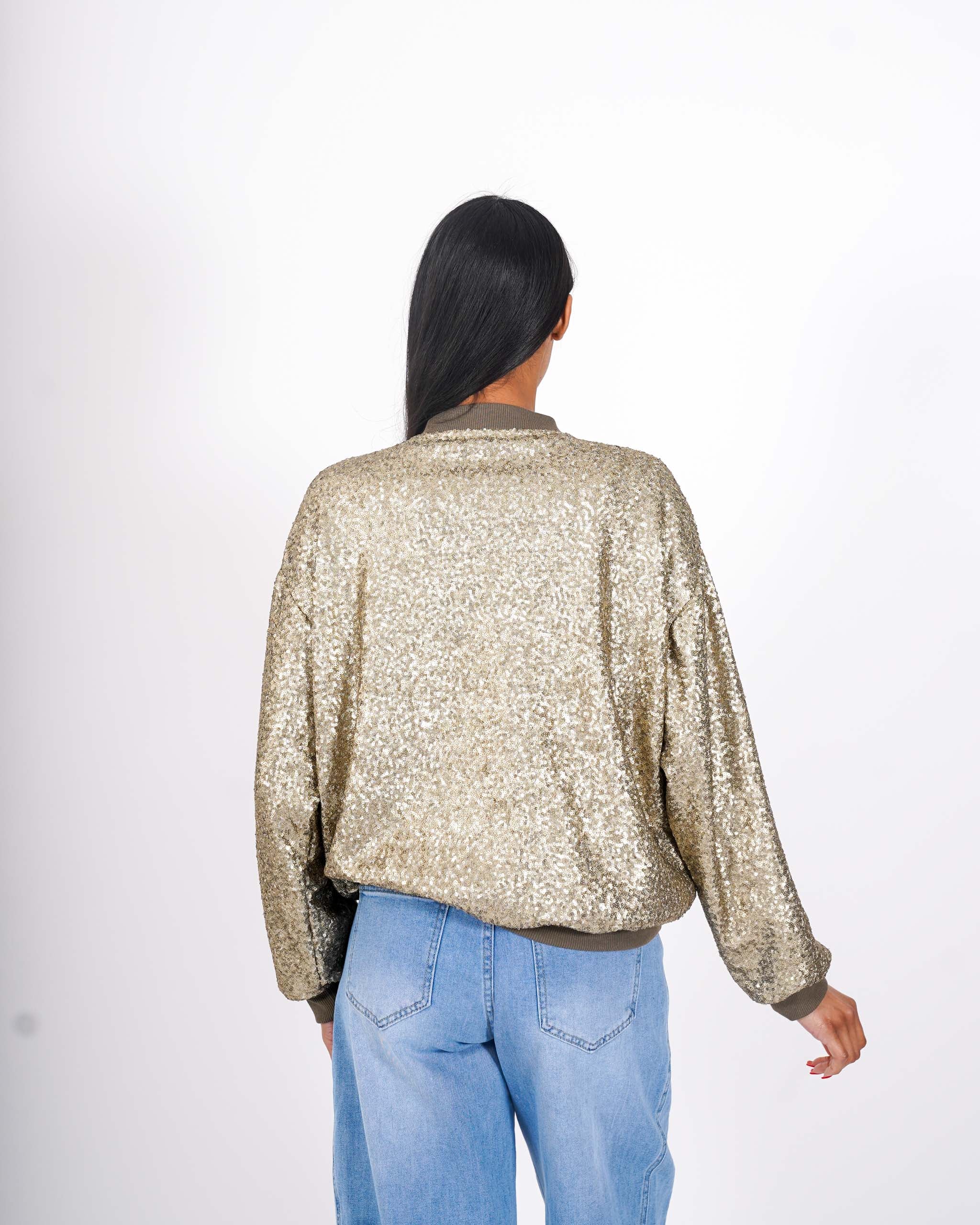 Bomber over full paillettes - Velata