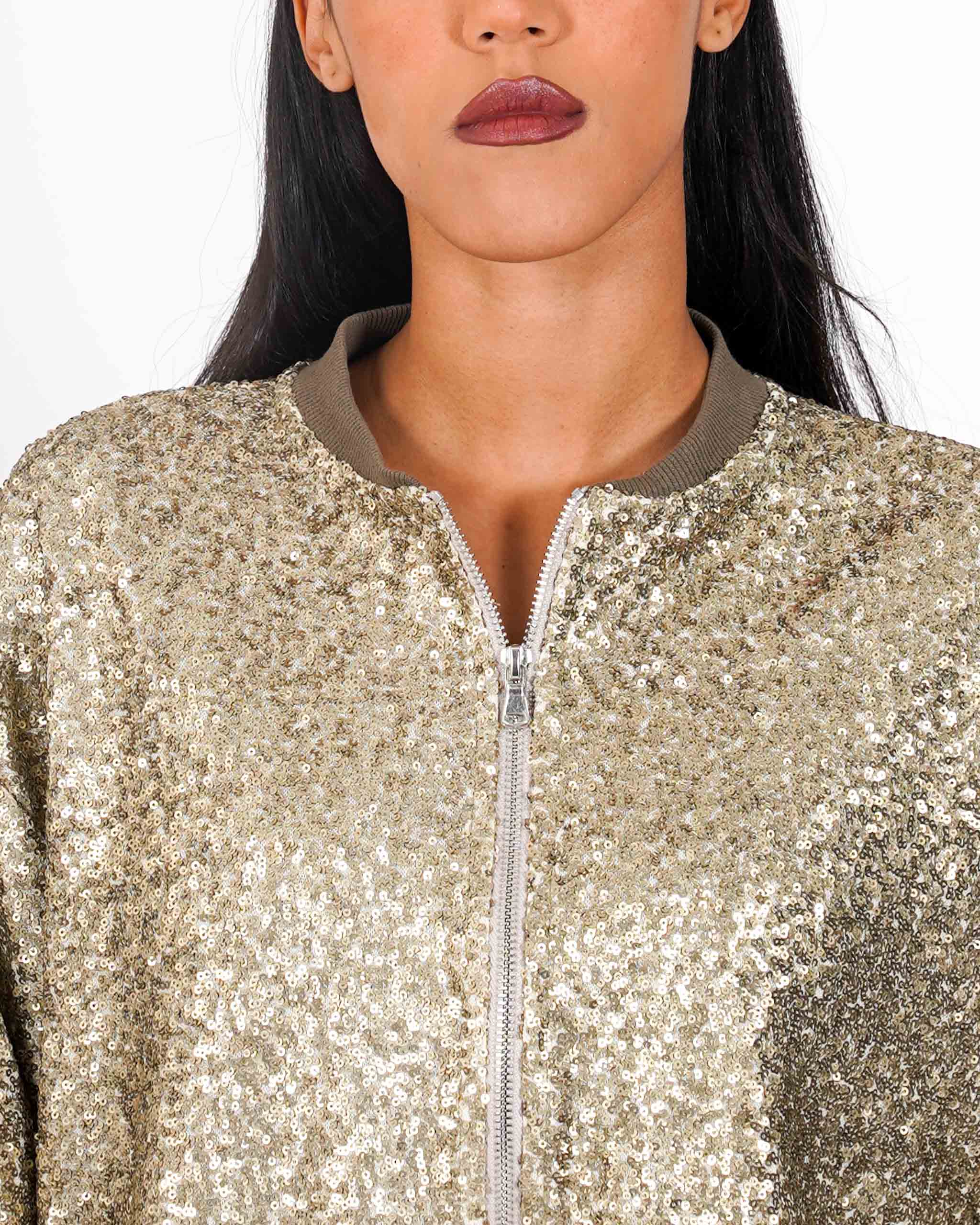 Bomber over full paillettes - Velata