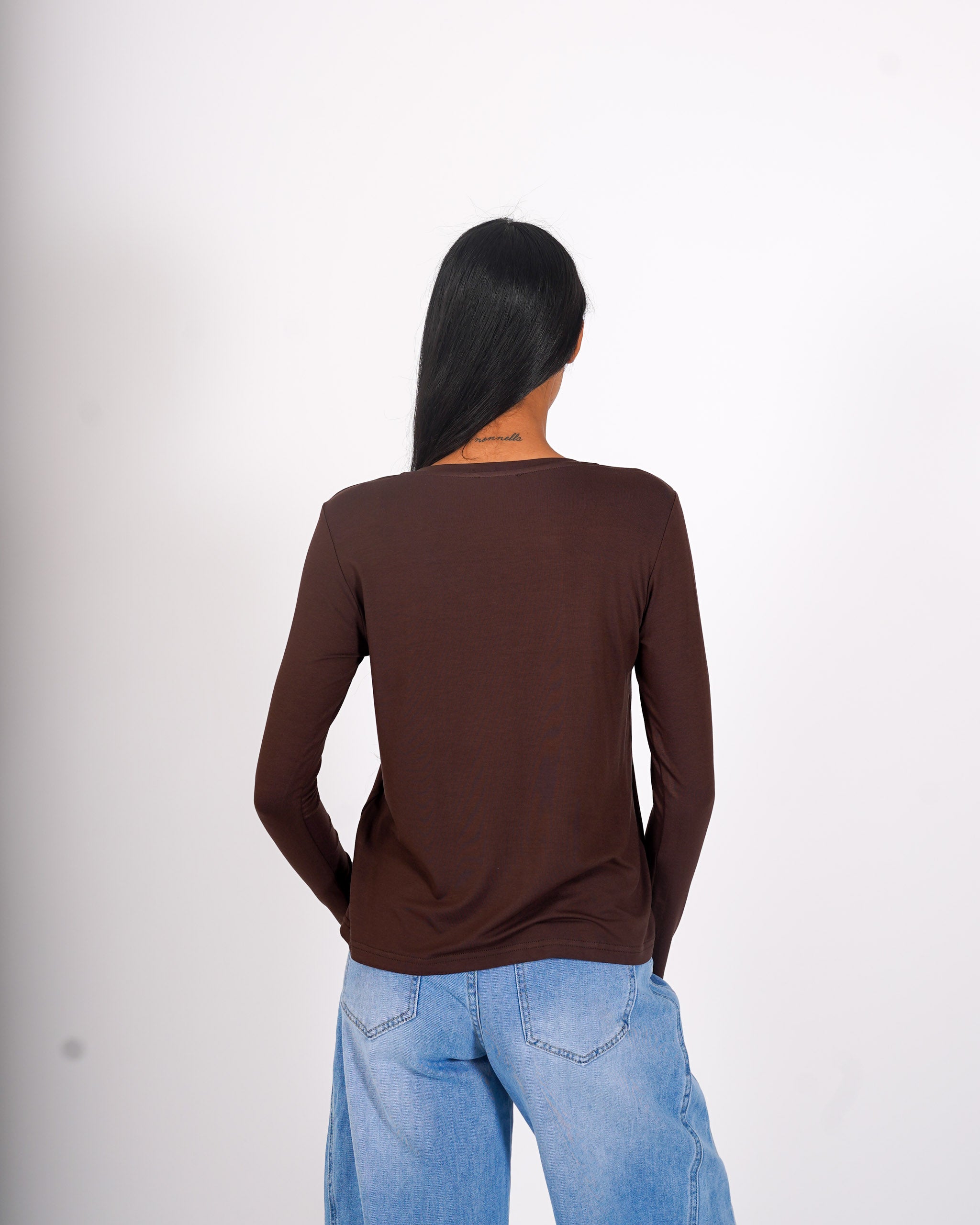 Shirt scollo a v regular fit - Brescia