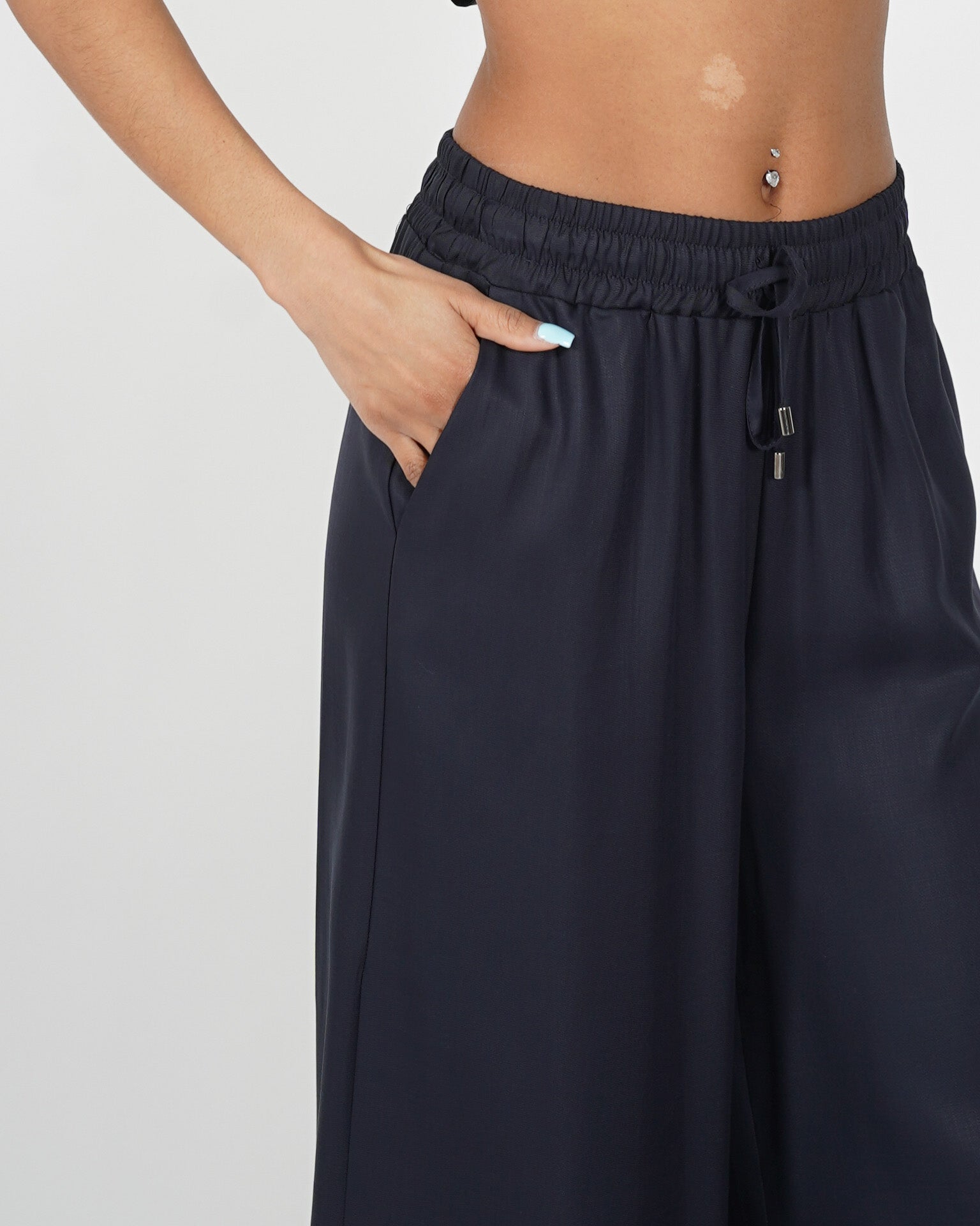 Pantaloni jogger in tessuto lyocell - Pomezia