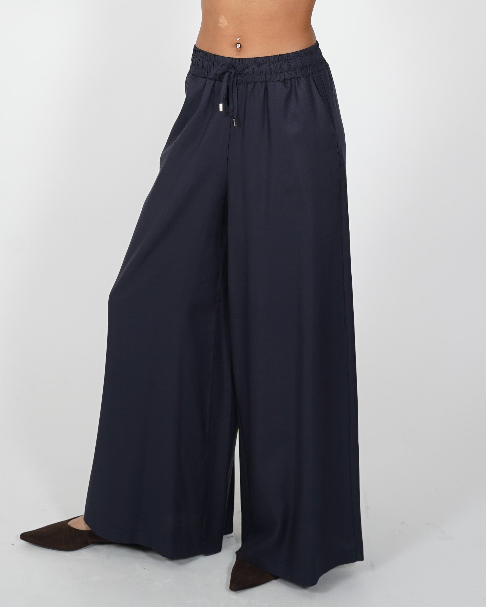 Pantaloni jogger in tessuto lyocell - Pomezia