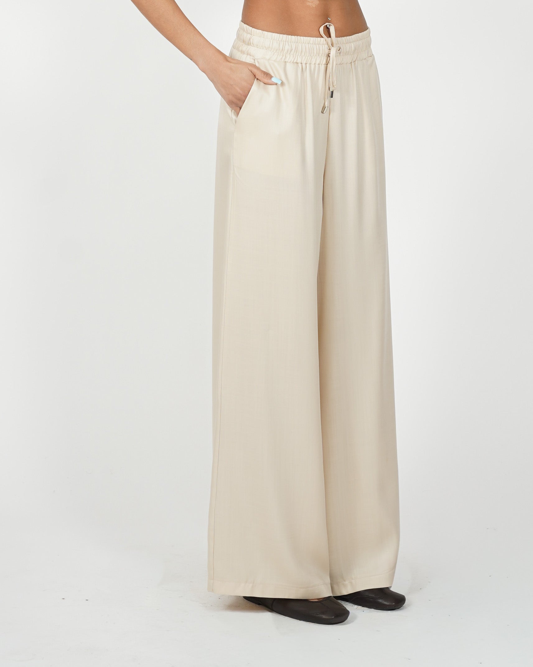 Pantaloni jogger in tessuto lyocell - Pomezia