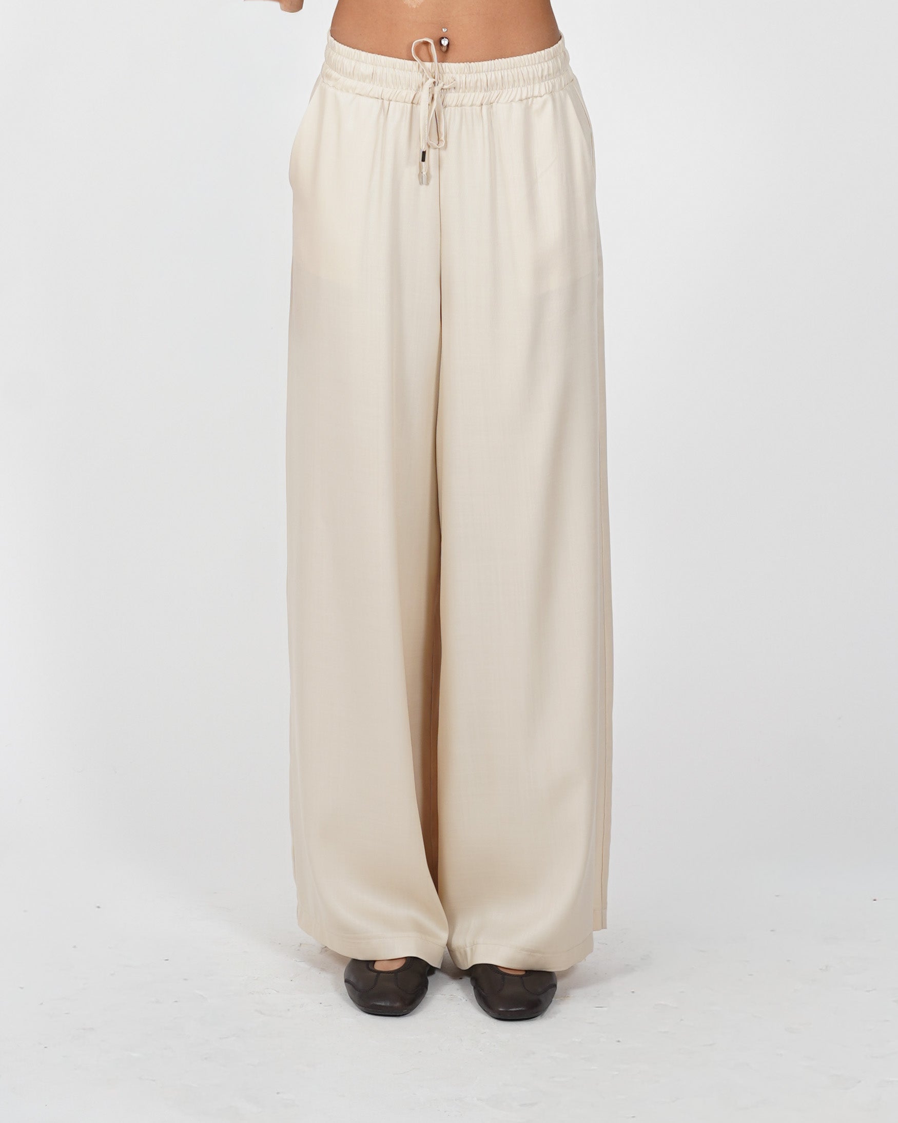 Pantaloni jogger in tessuto lyocell - Pomezia