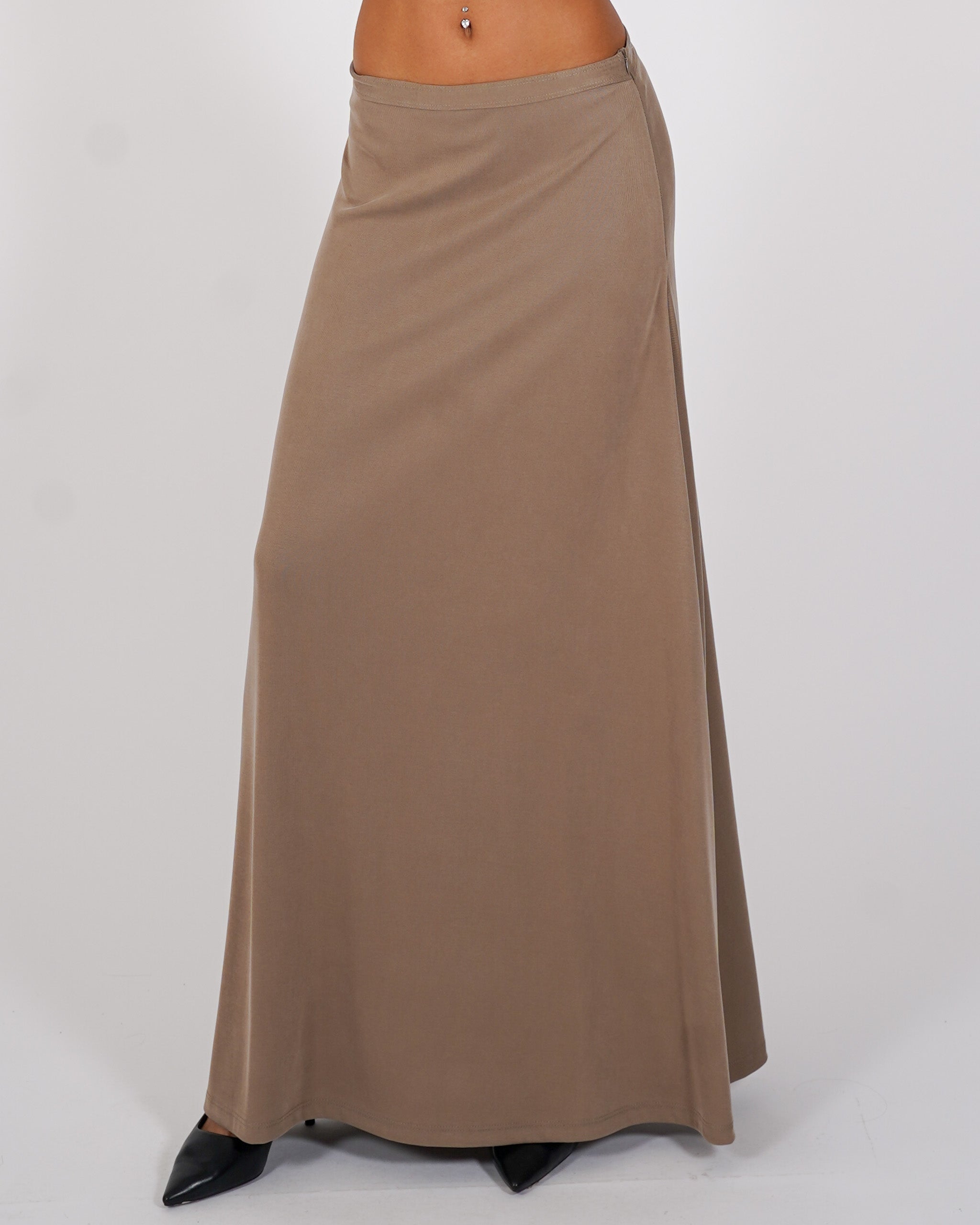 Gonna lunga in mano viscosa - Akebia