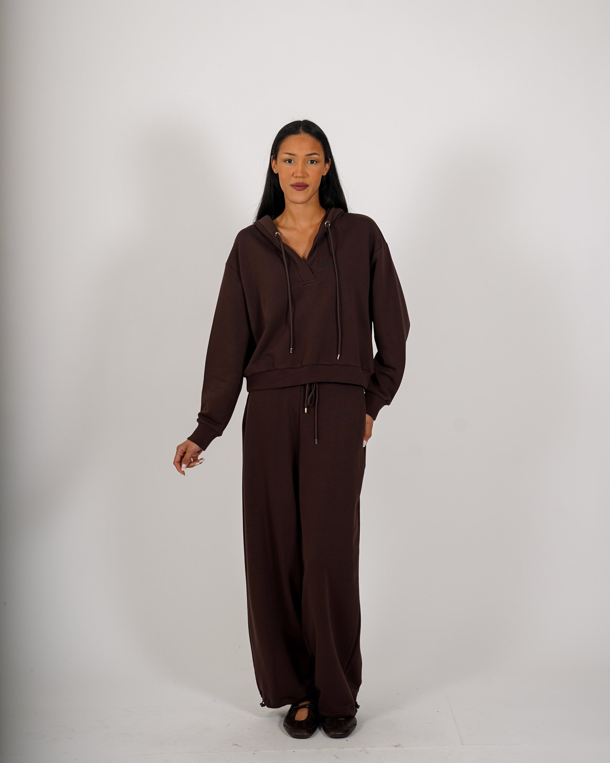 Pantaloni felpa con coulisse e tasche - Redenta