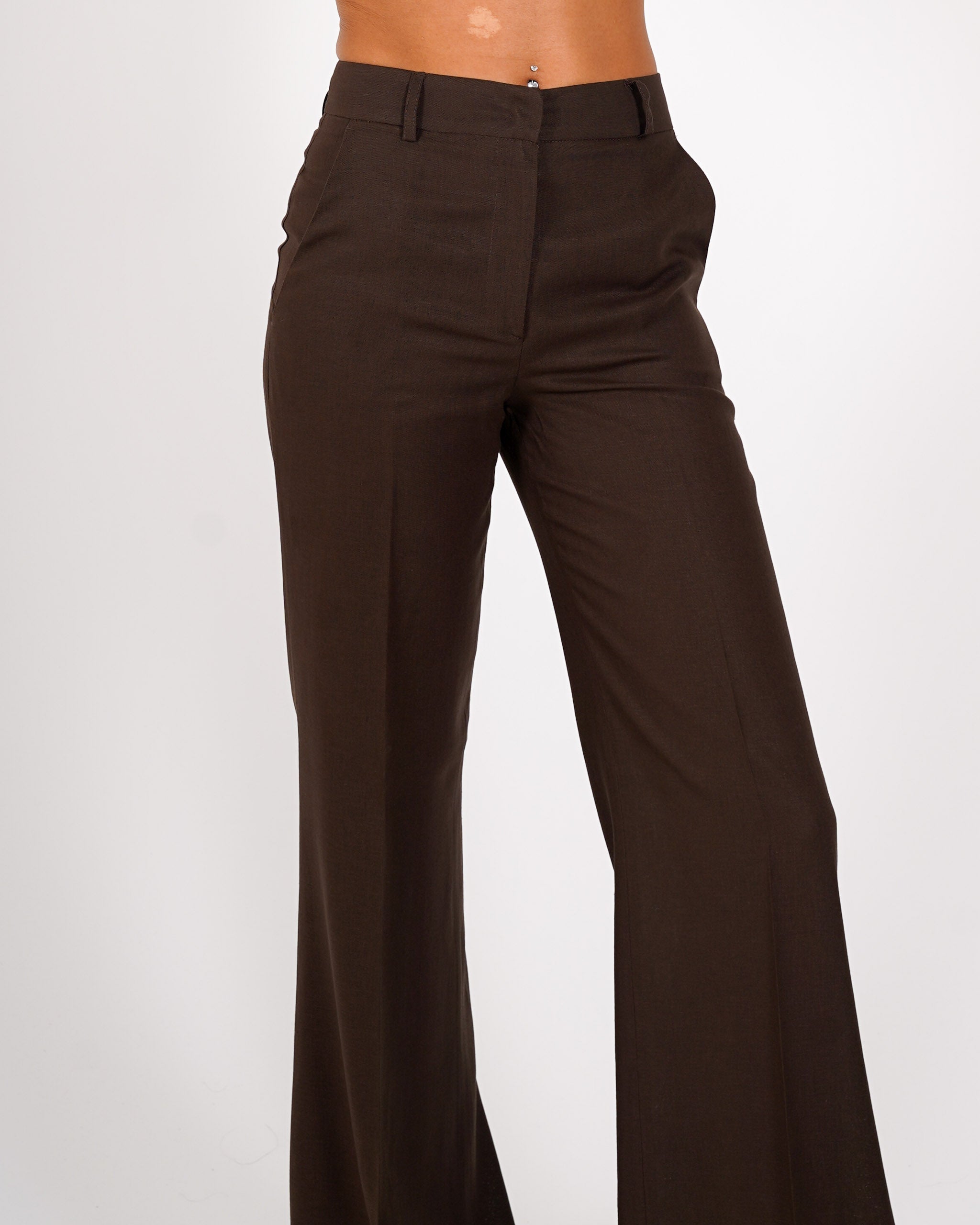 Pantaloni palazzo vita alta - Tremenda