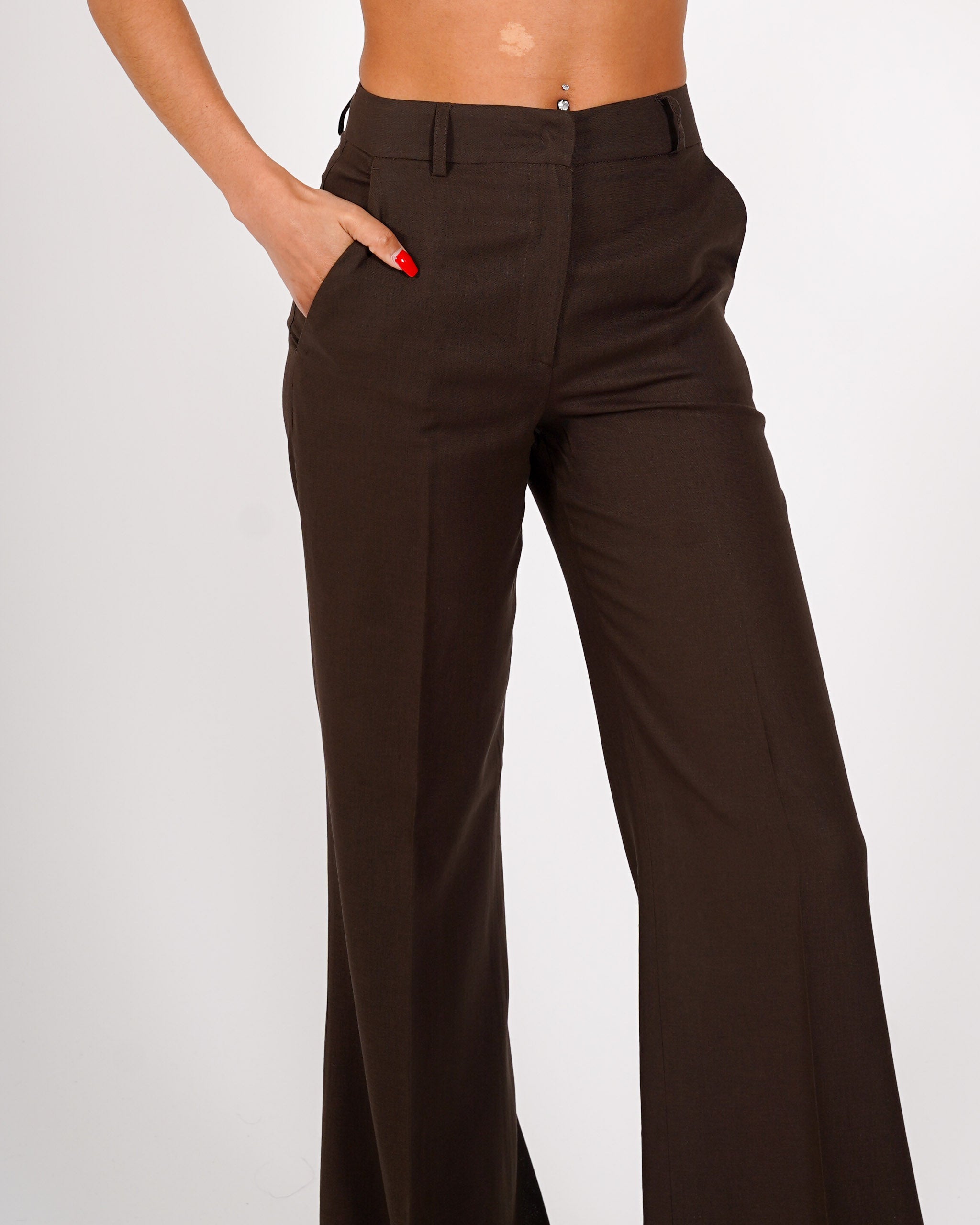 Pantaloni palazzo vita alta - Tremenda