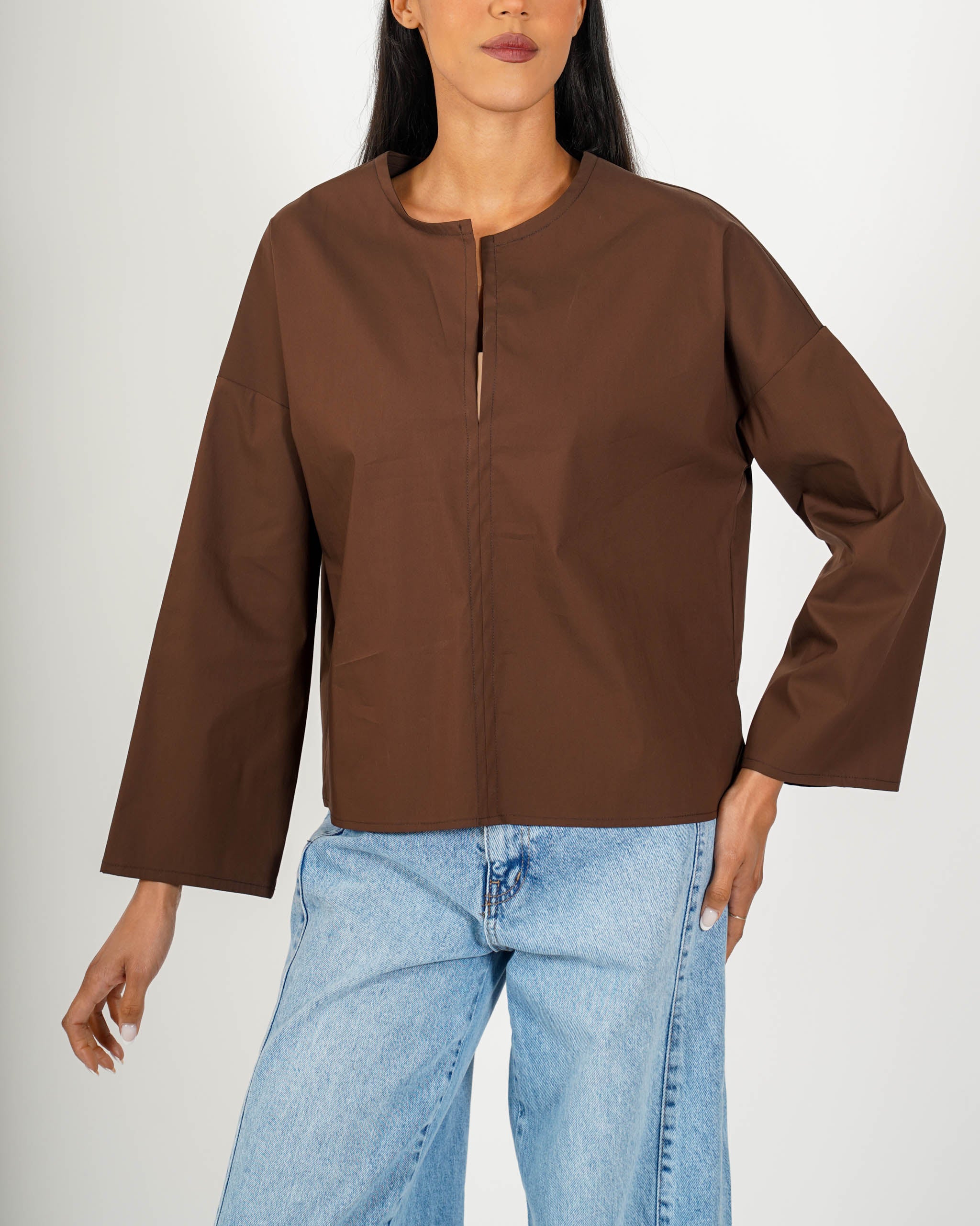 Camicia regular fit in cotone - Aquilina