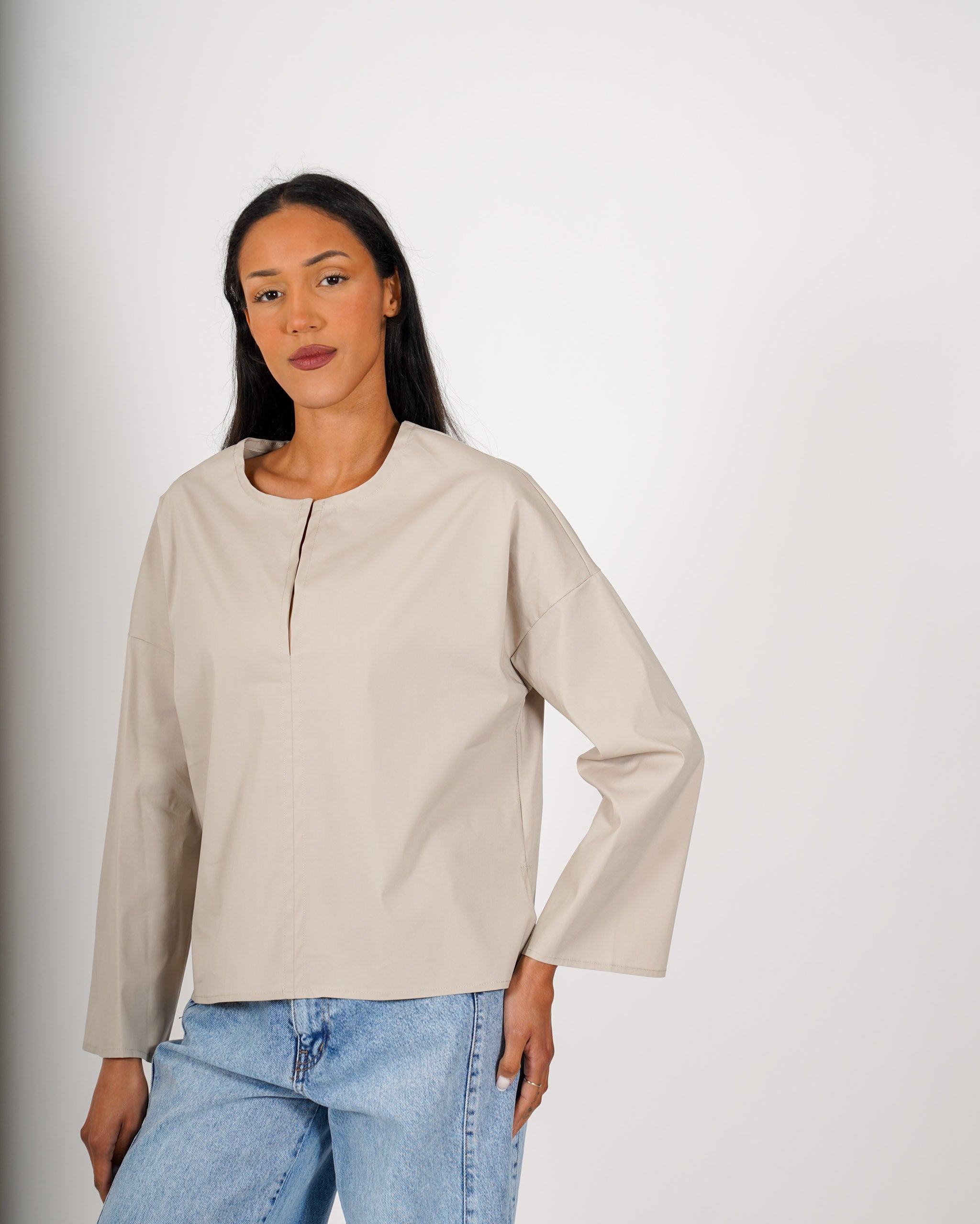 Camicia regular fit in cotone - Aquilina