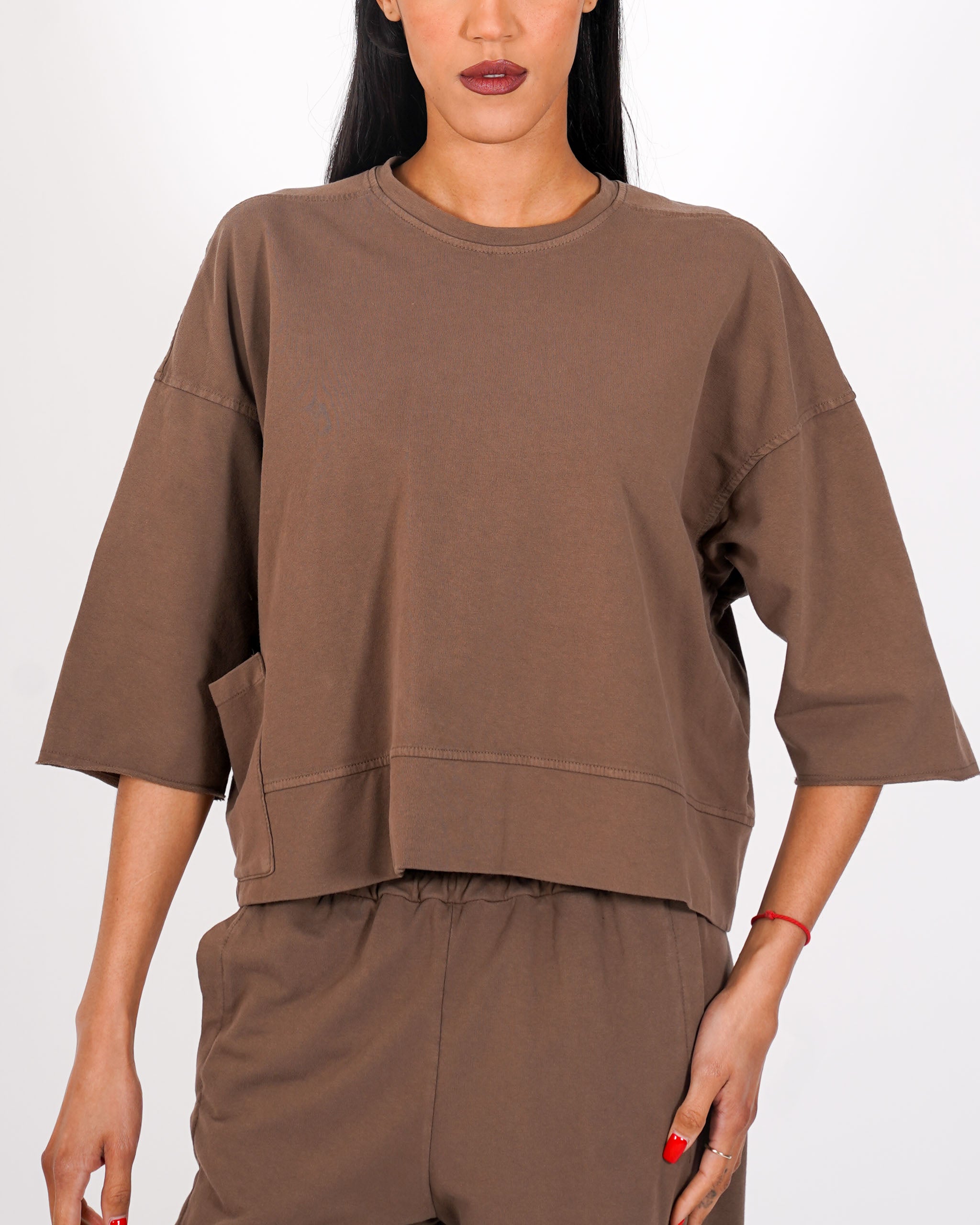 Felpa girocollo over - Balsama