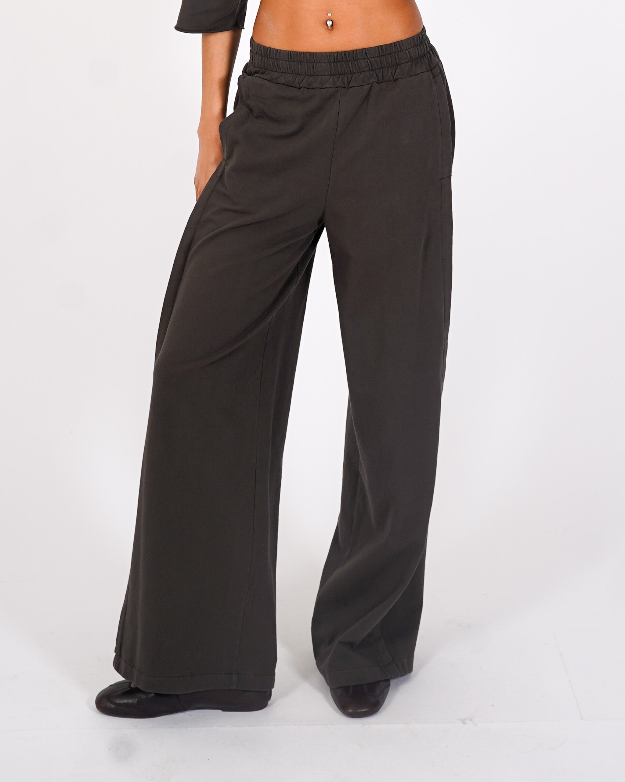 Pantaloni felpa con elastico - Panacea