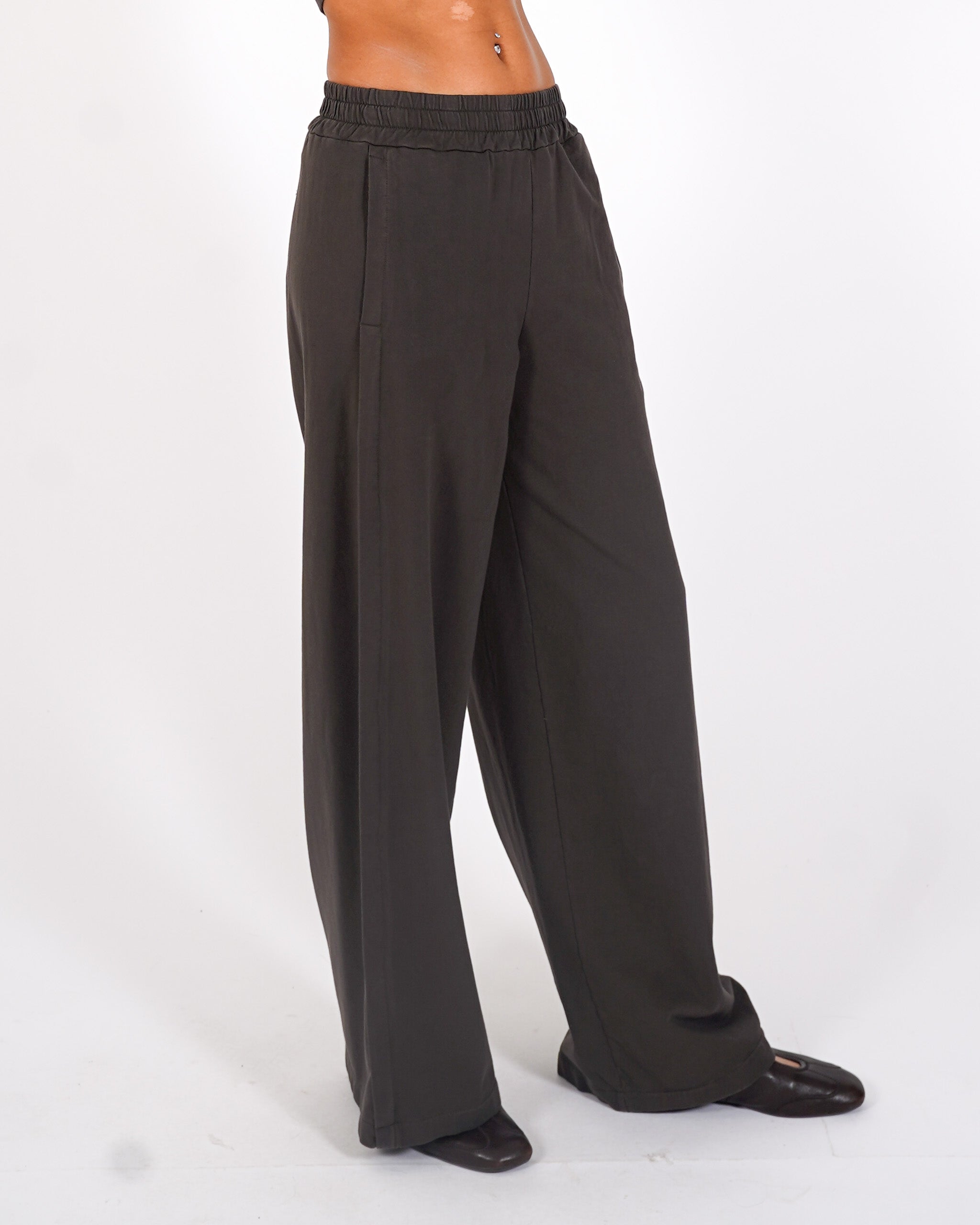 Pantaloni felpa con elastico - Panacea