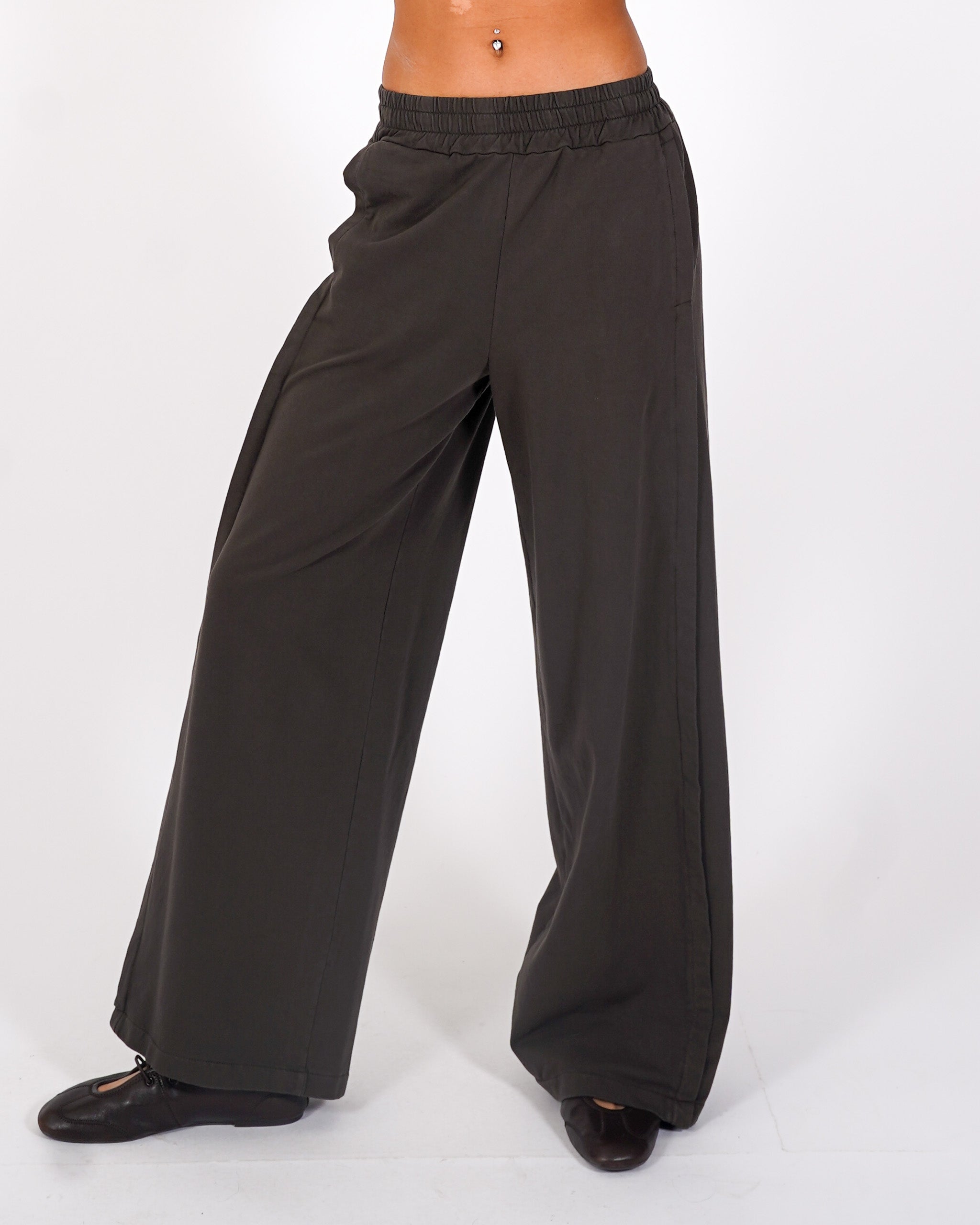 Pantaloni felpa con elastico - Panacea