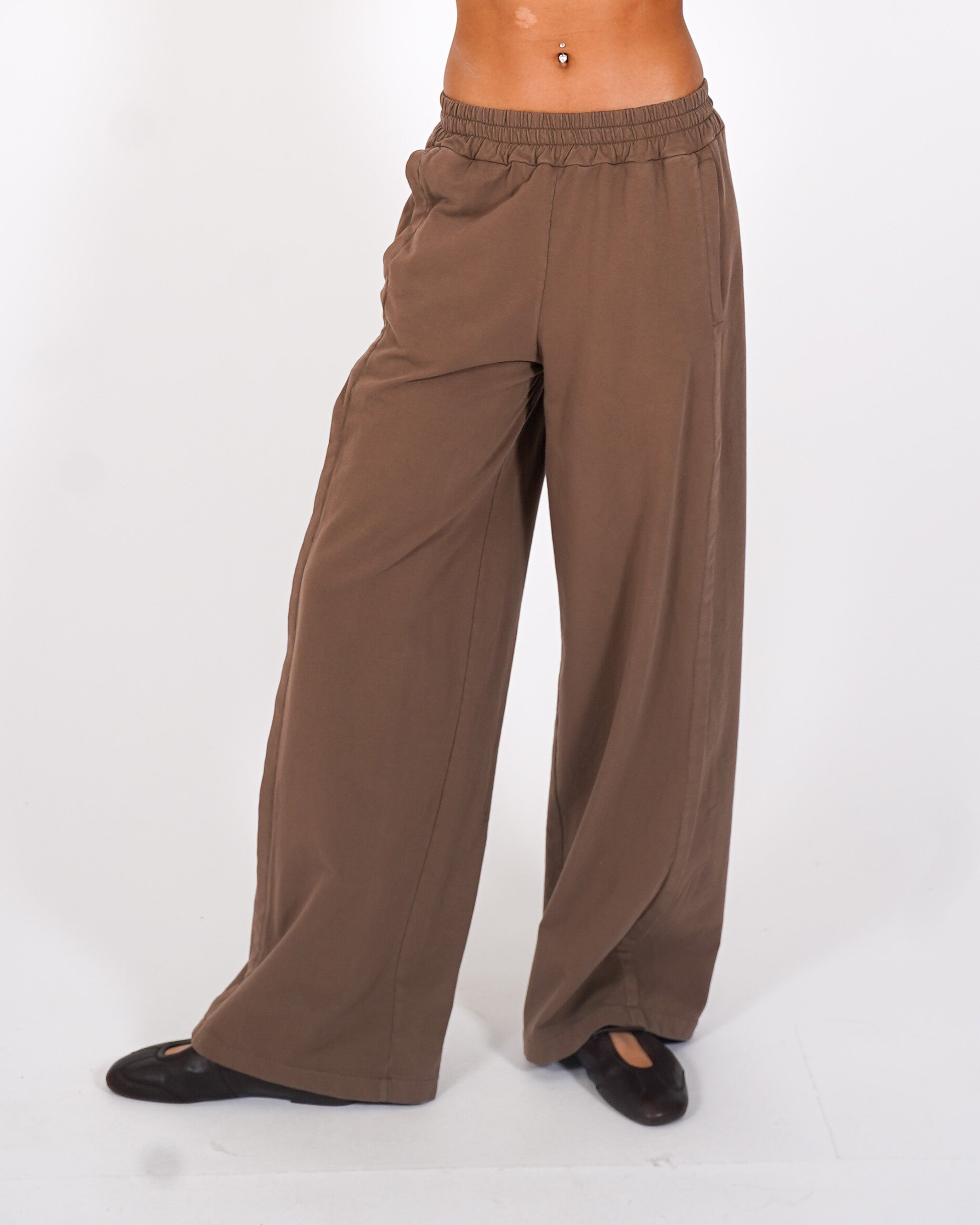 Pantaloni felpa con elastico - Panacea
