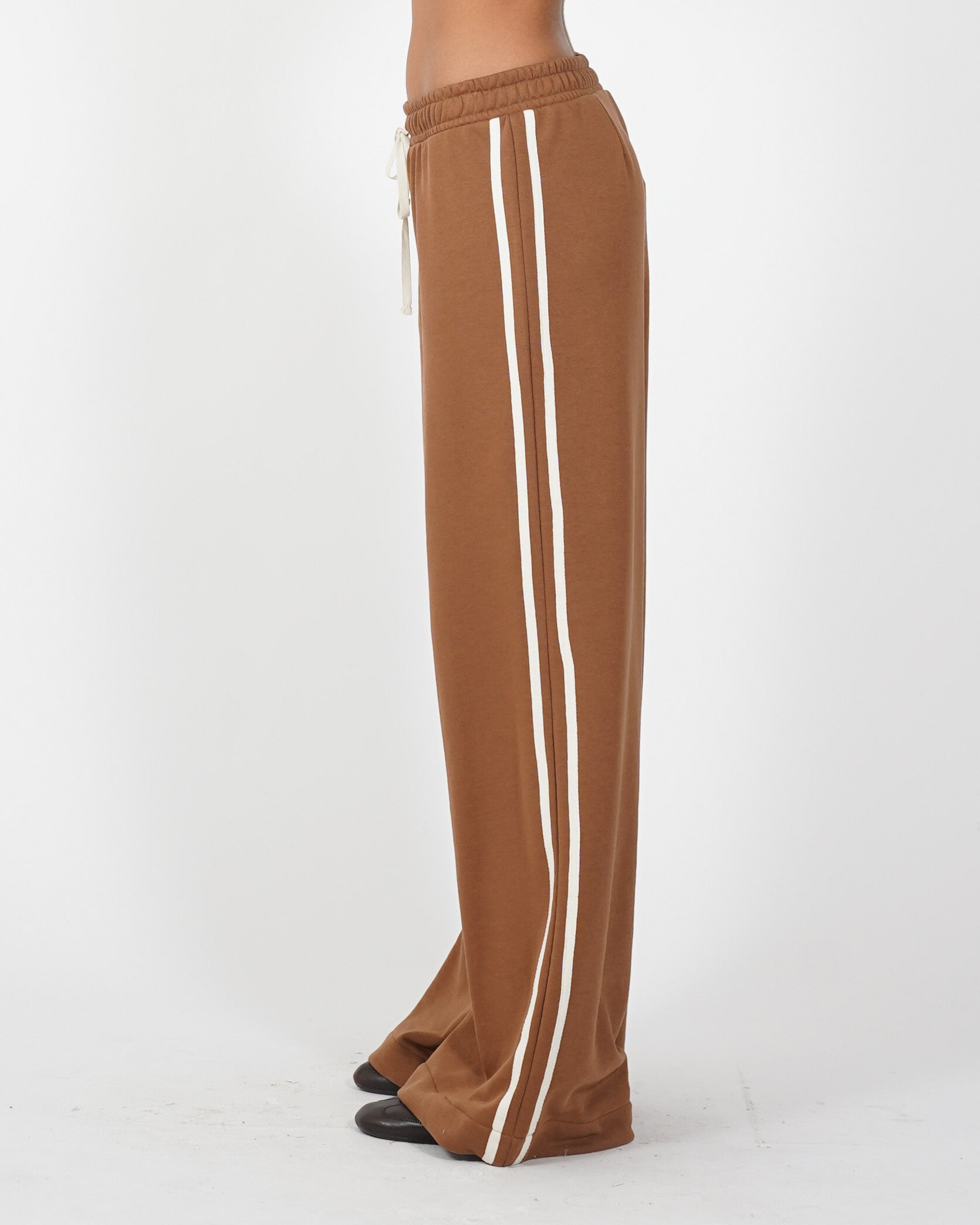 Pantaloni felpa con elastico e coulisse - Annapaola