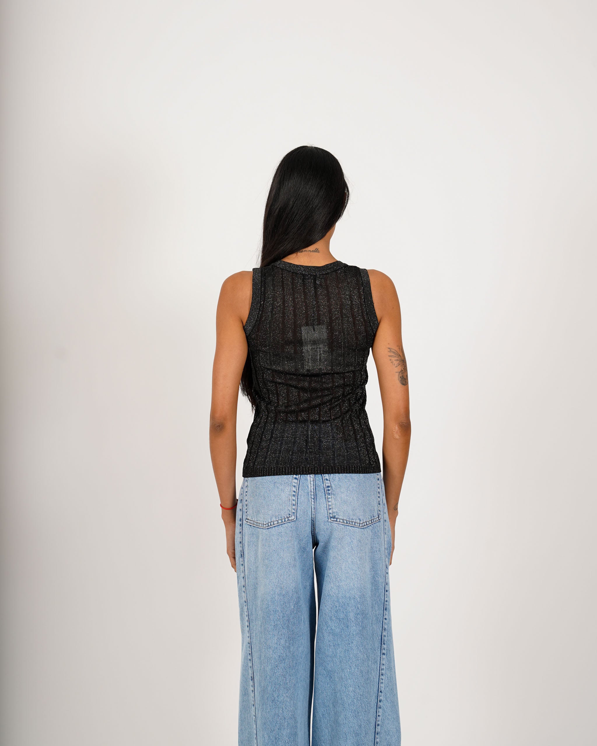 Canotta con trama lurex - Fagotto