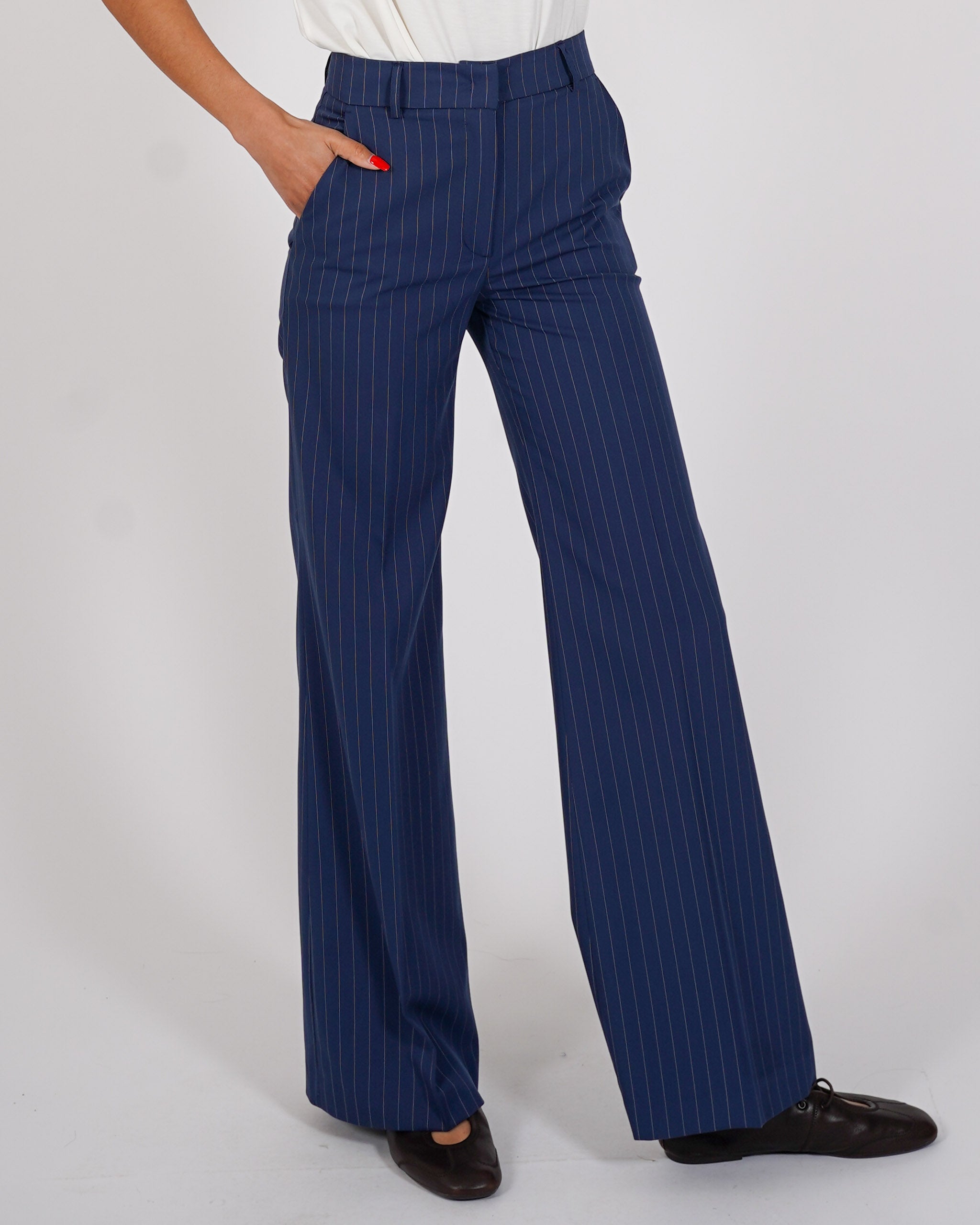 Pantaloni gessati regular fit - Roberts