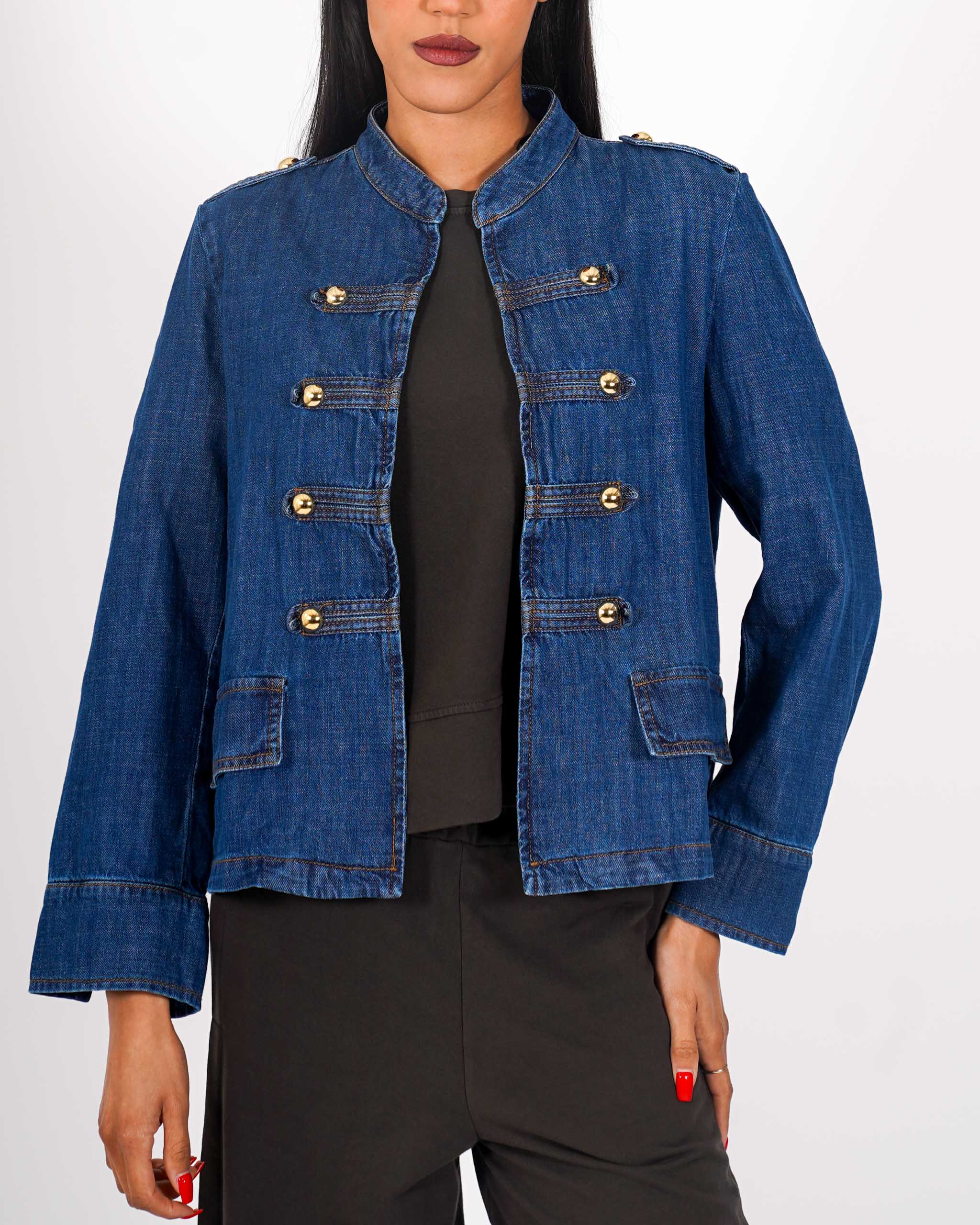 Giacca napoleon in denim - Panarea