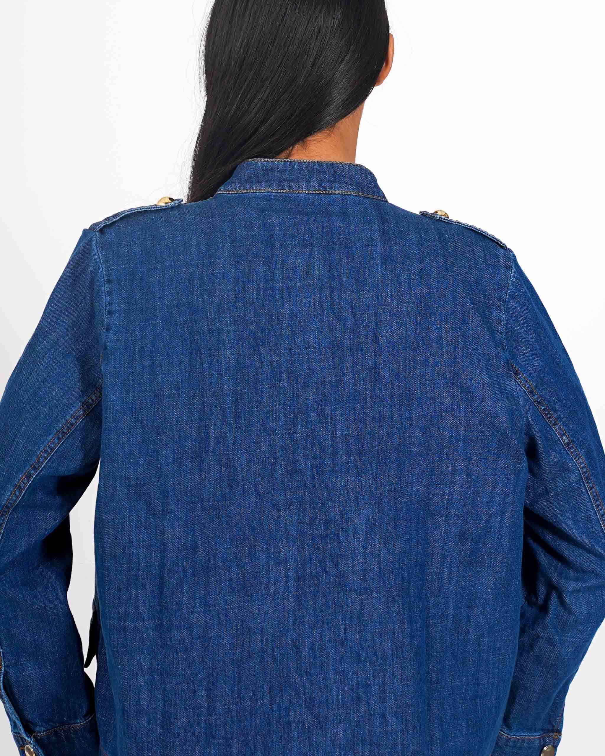 Giacca napoleon in denim - Panarea