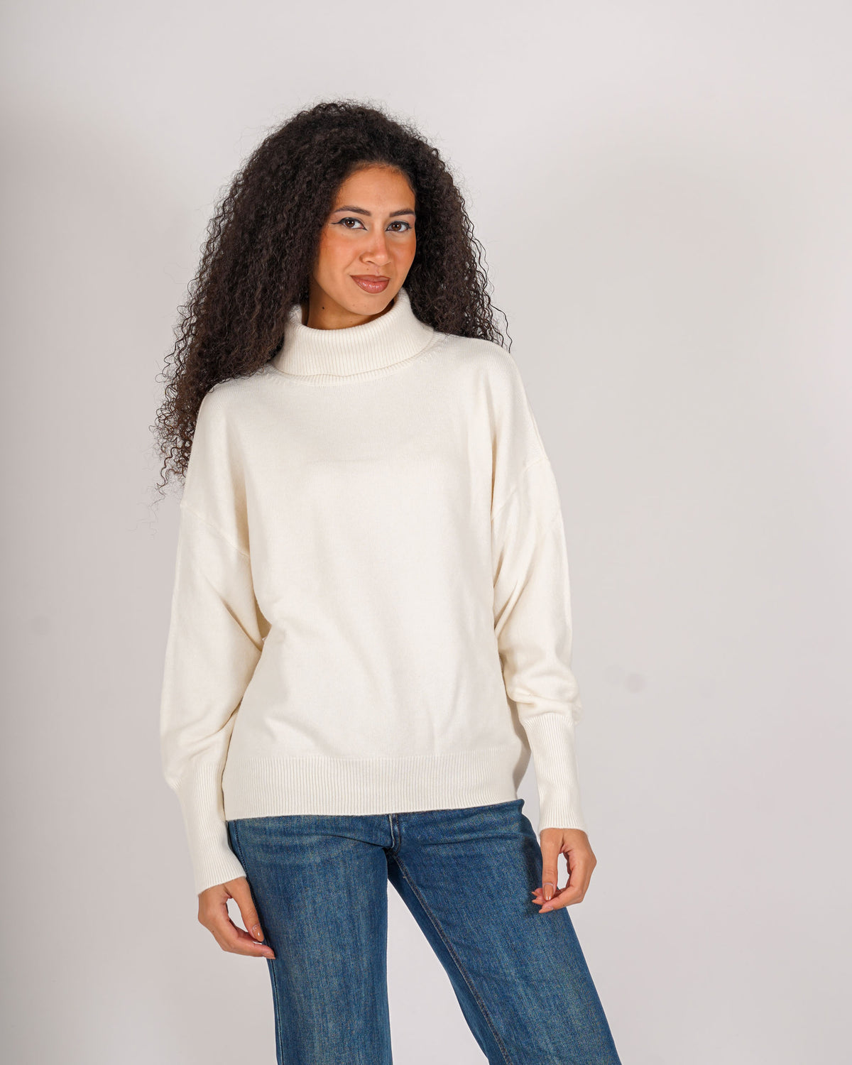 Maglia collo alto in mano viscosa - Neeson