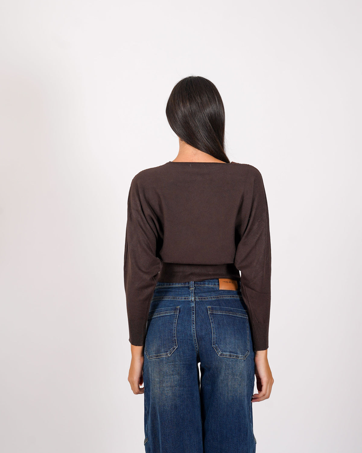 Maglia girocollo con ricamo - Umbra