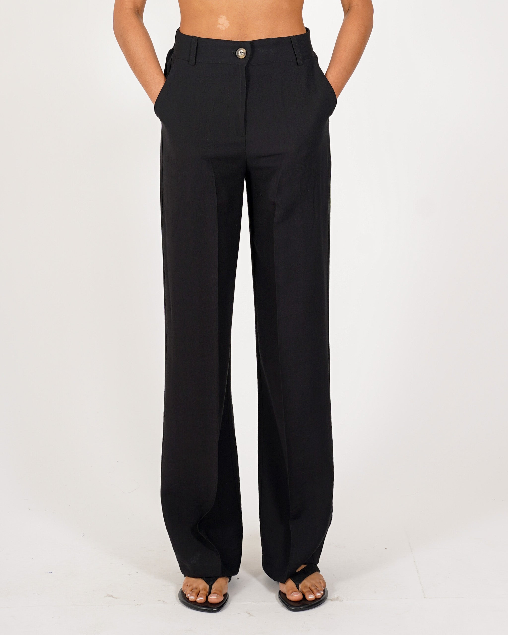 Coordinato gilet monopetto e pantaloni regular fit - Acandia