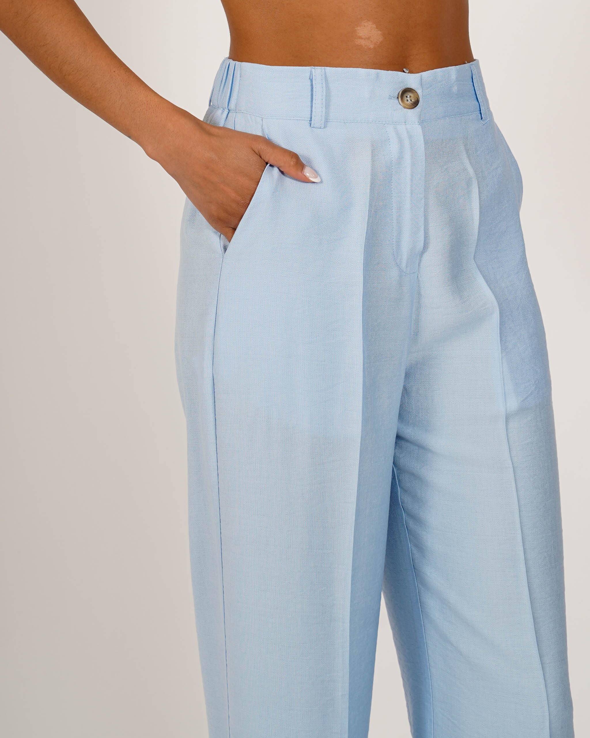 Coordinato gilet monopetto e pantaloni regular fit - Acandia