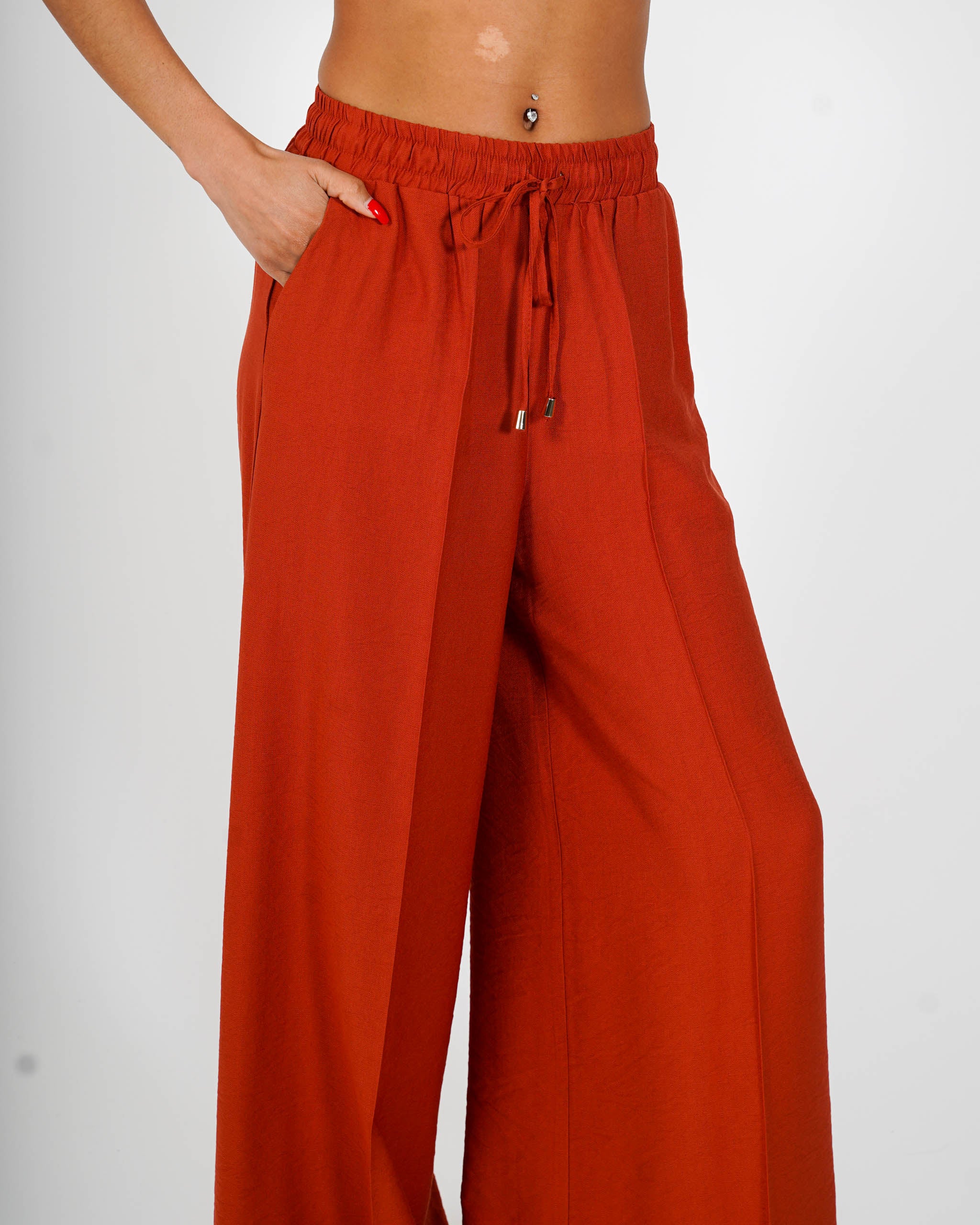 Coordinato gilet monopetto e pantalone regular fit - Calinda