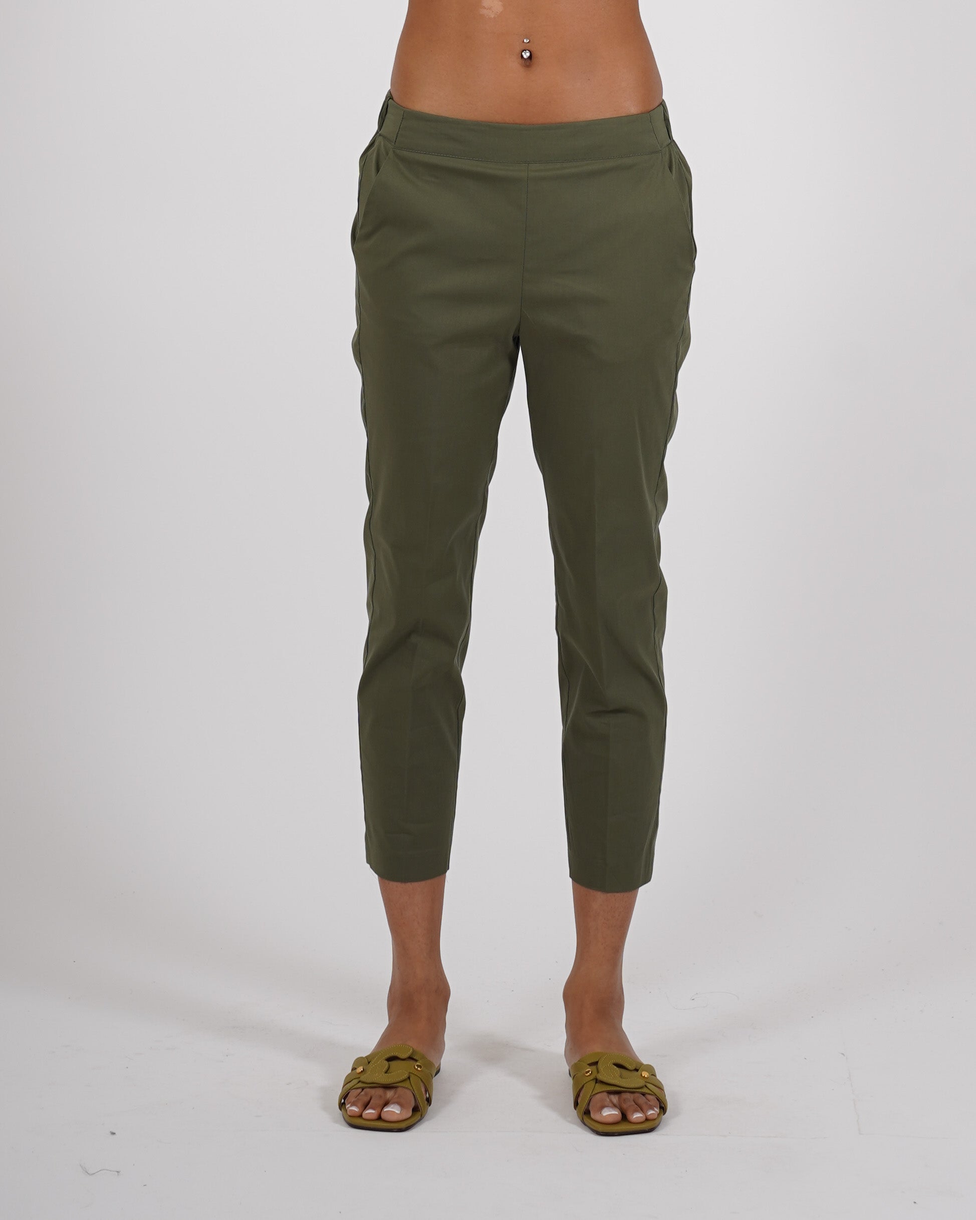 Pantaloni cropped in cotone - Judas