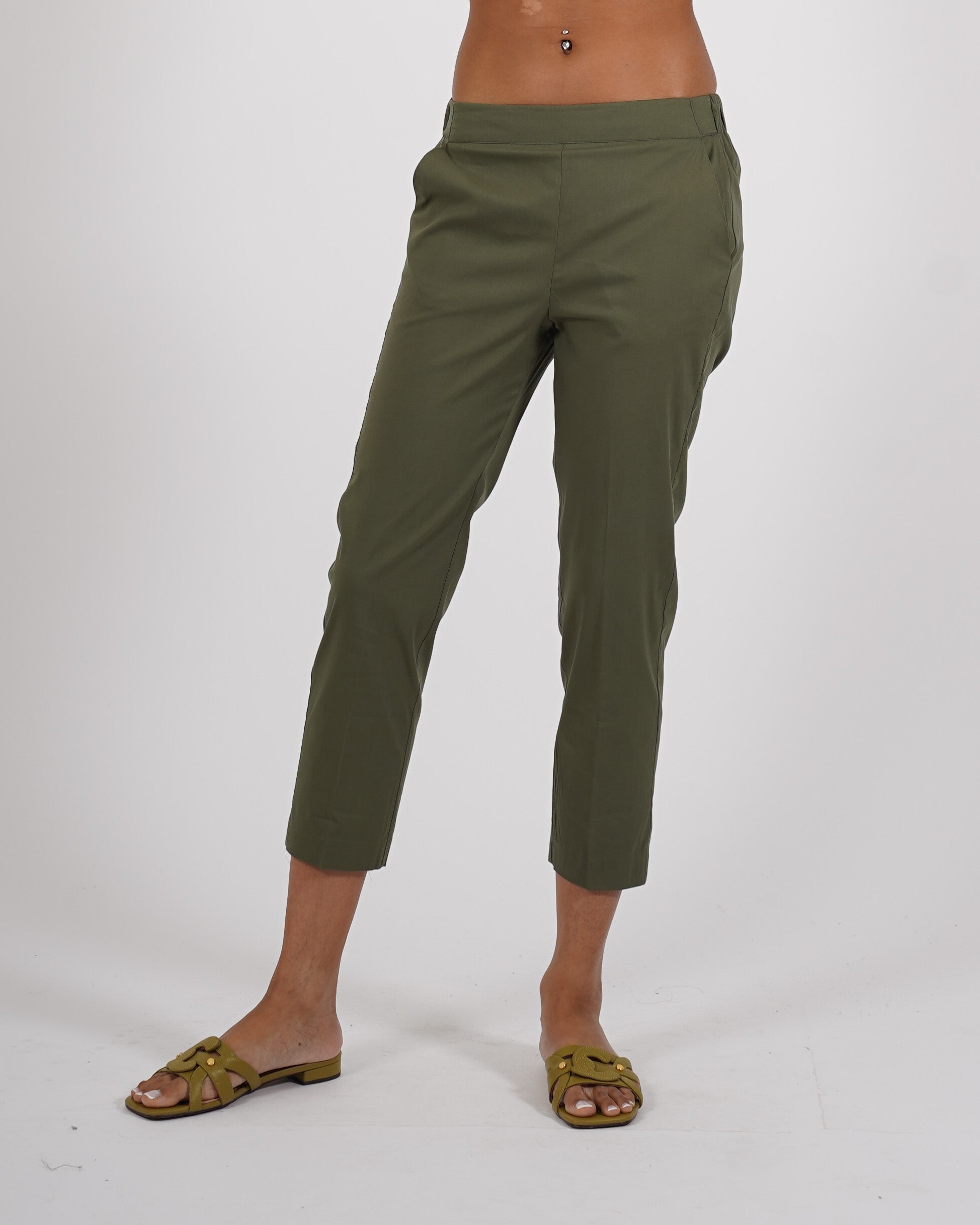 Pantaloni cropped in cotone - Judas