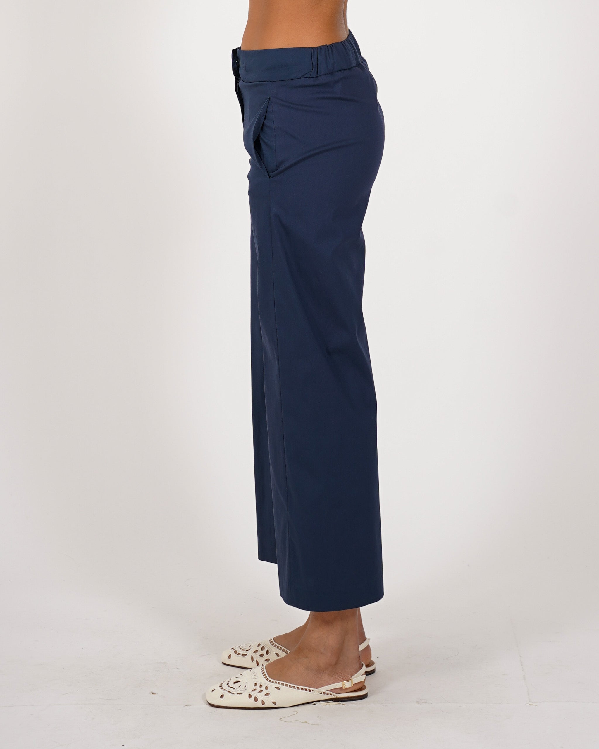 Pantaloni cropped in cotone - Manzano