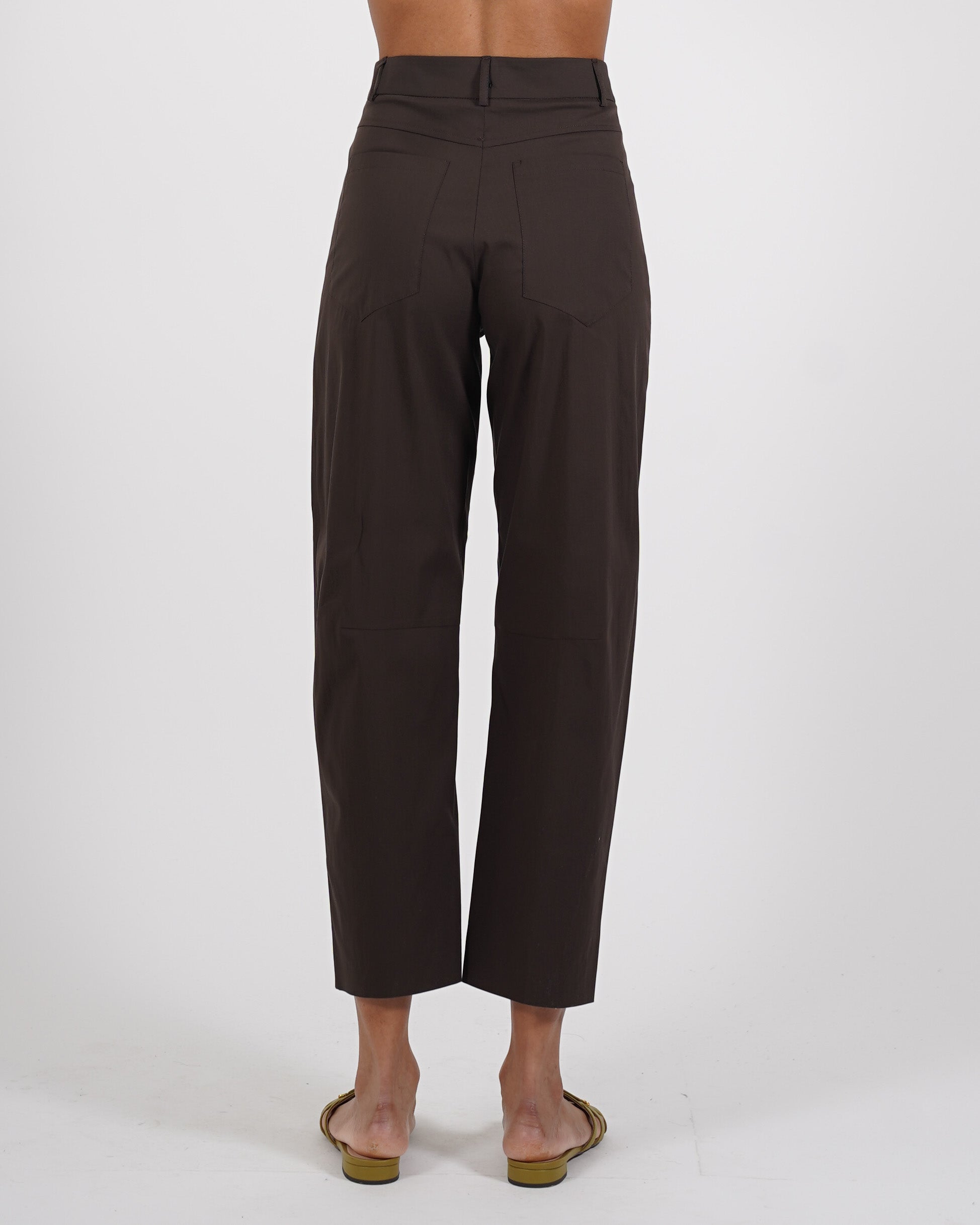 Pantaloni cropped in in cotone - Umoya