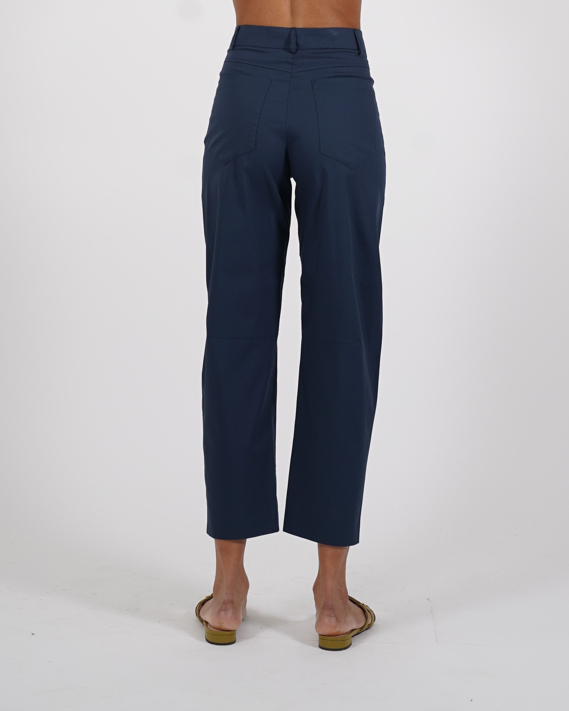 Pantaloni cropped in in cotone - Umoya