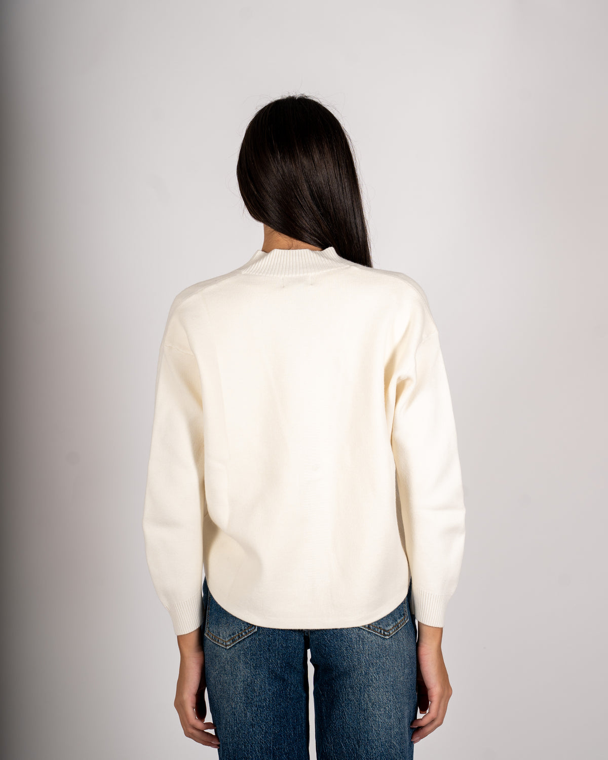 Cardigan in maglia con un bottone - Ilaria