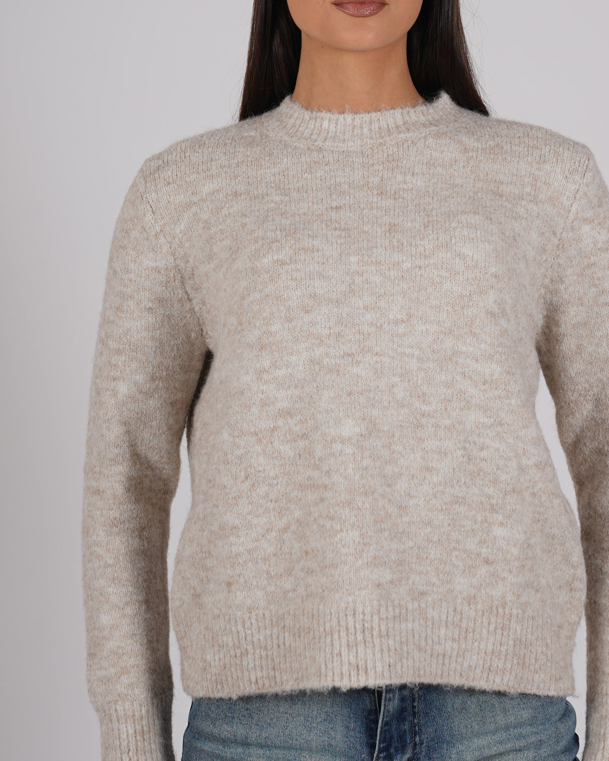 Maglia girocollo in mano mohair - Buffa
