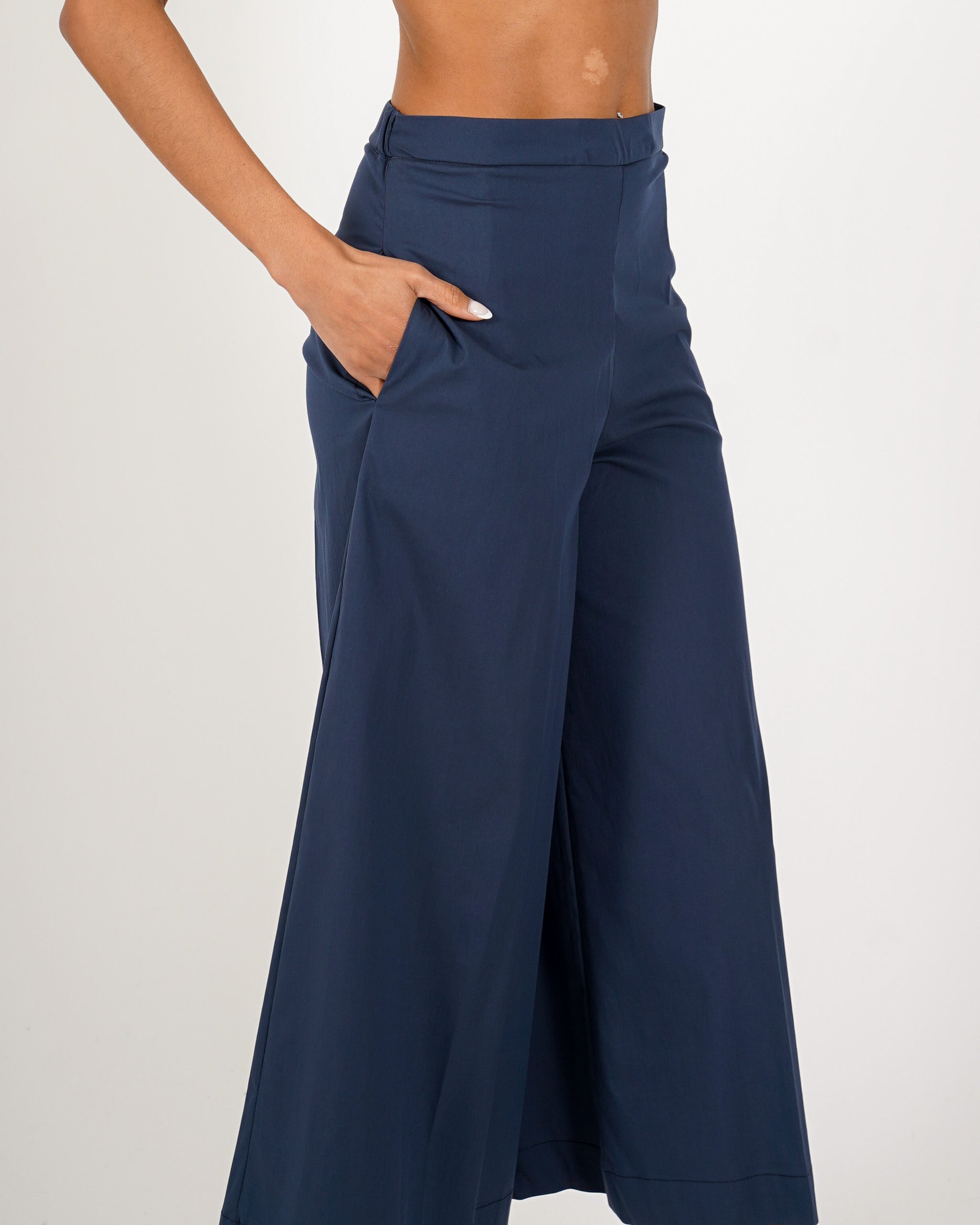 Pantaloni cropped in cotone - Sorpresa