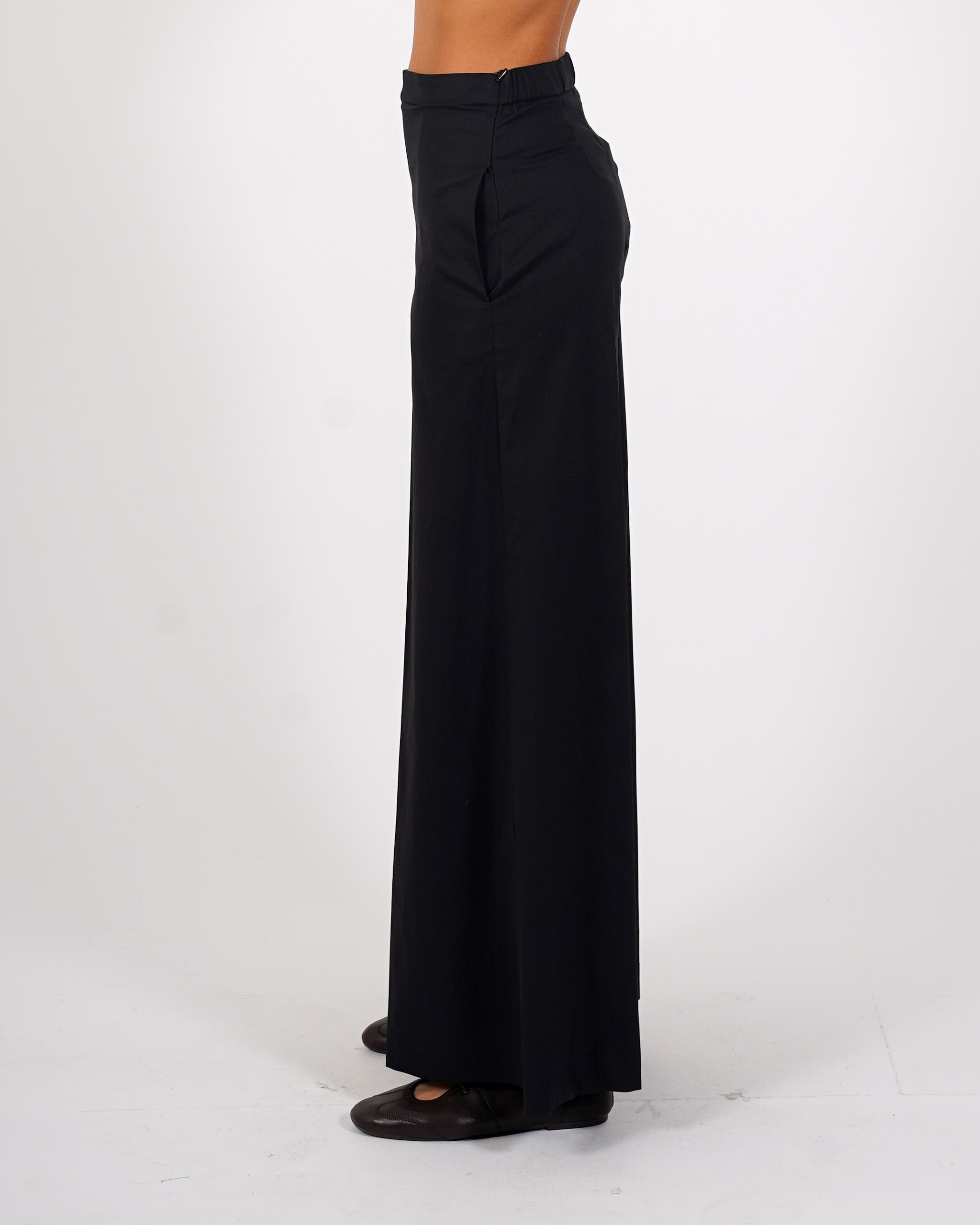Pantaloni con bustino a gamba larga - Alzata