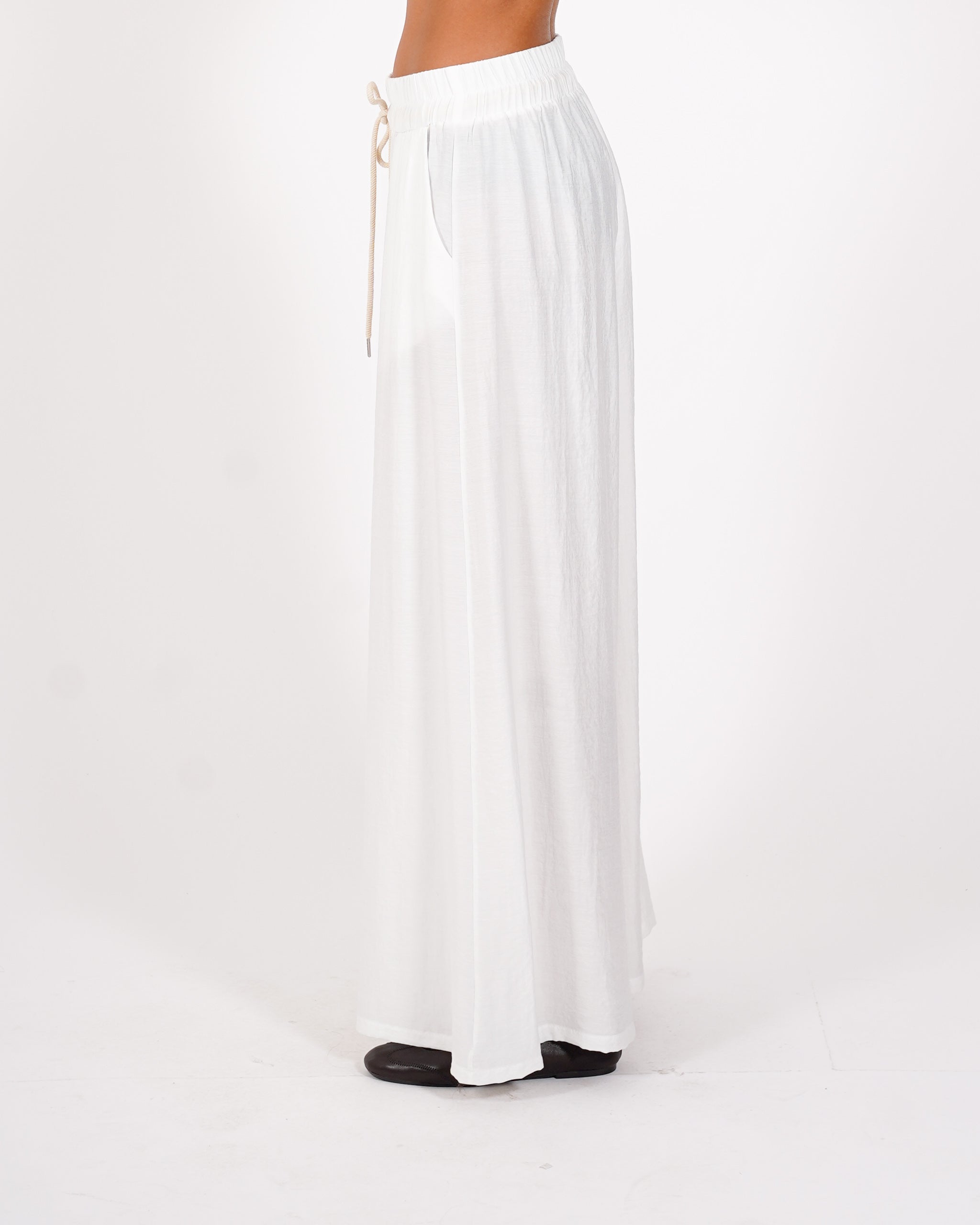 Pantaloni con coulisse e tasche - Kisha