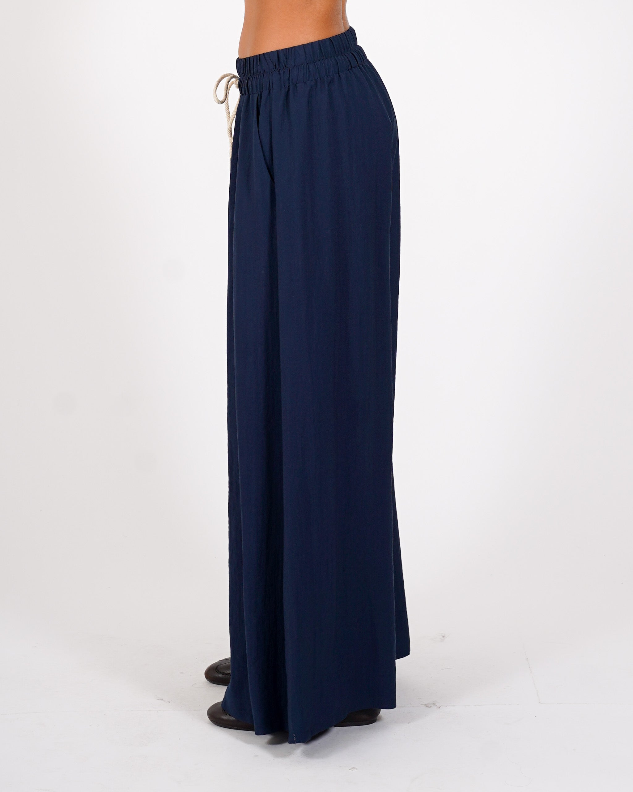 Pantaloni con coulisse e tasche - Kisha
